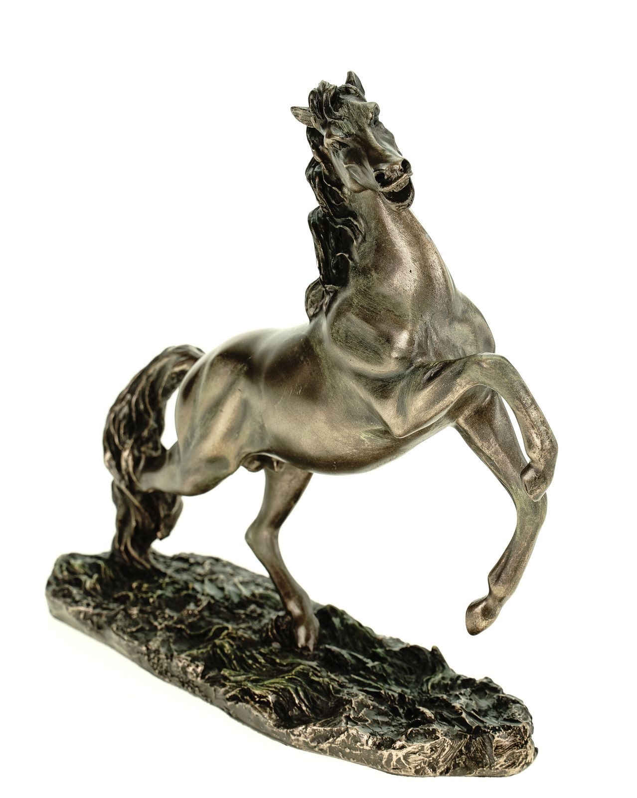 Vogler Dekofigur Veronese Figur Pferd scheut und hebt Hufe 17cm Hengst Deko günstig online kaufen