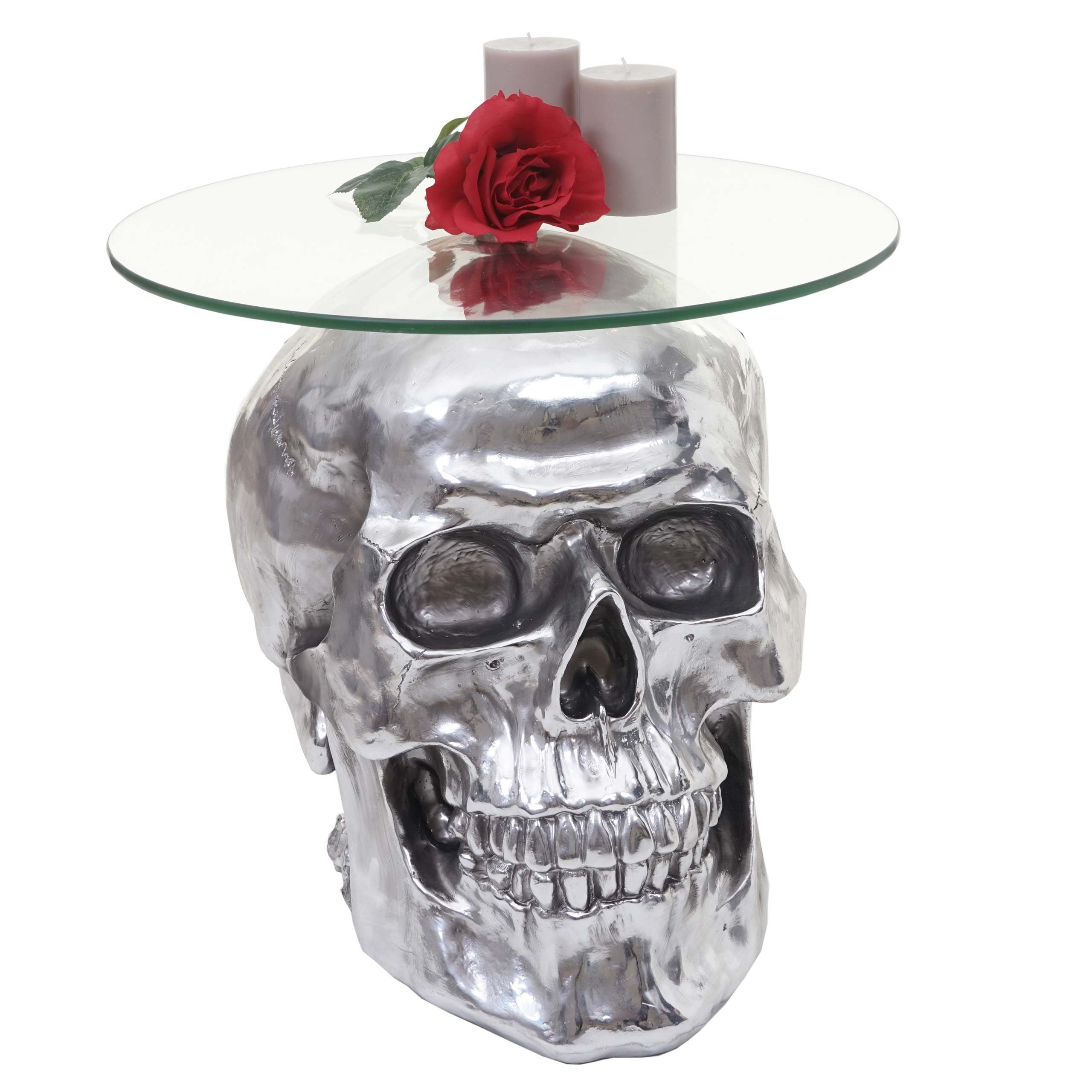 MCW Couchtisch MCW-A19-S, Totenkopf, Stabiler Stand, günstig online kaufen