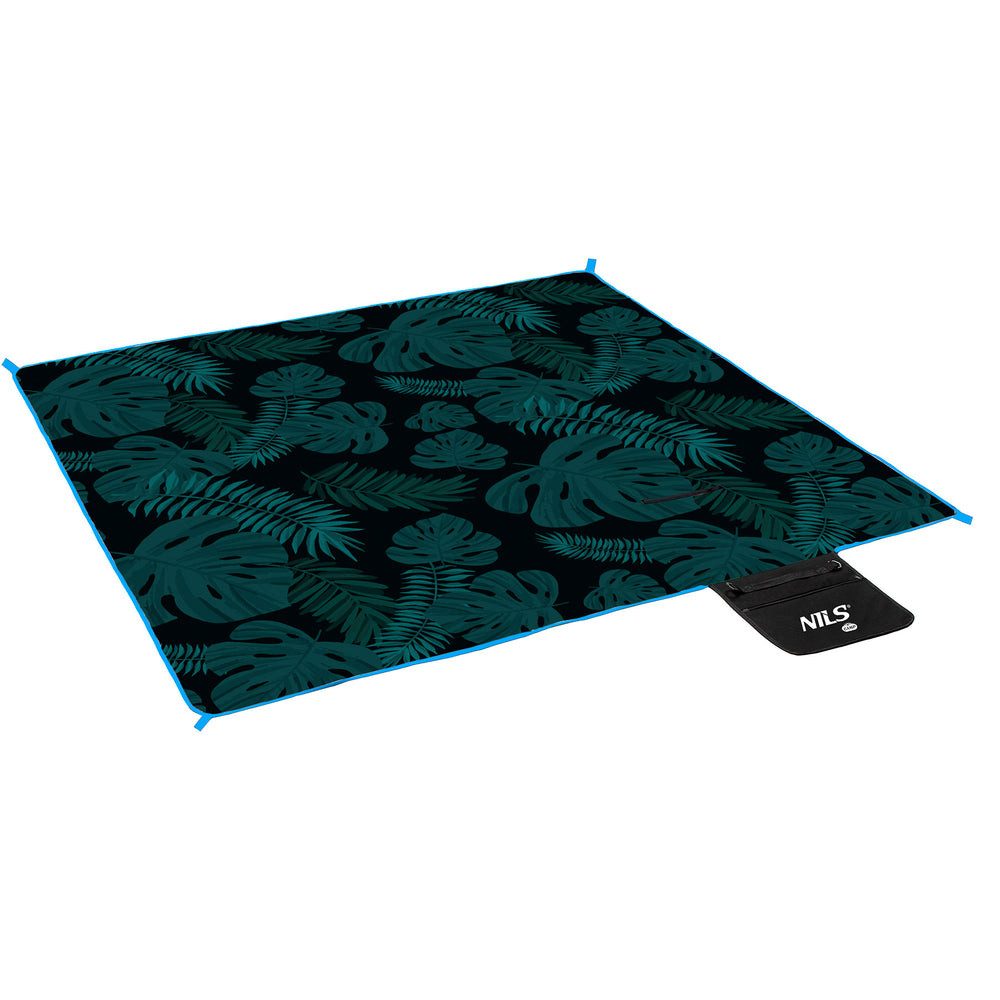 Picknickdecke Stranddecke Campingdecke Outdoordecke, Nils, wasserdicht, wärmeisolierend, faltbar, Tragegurt, Tasche