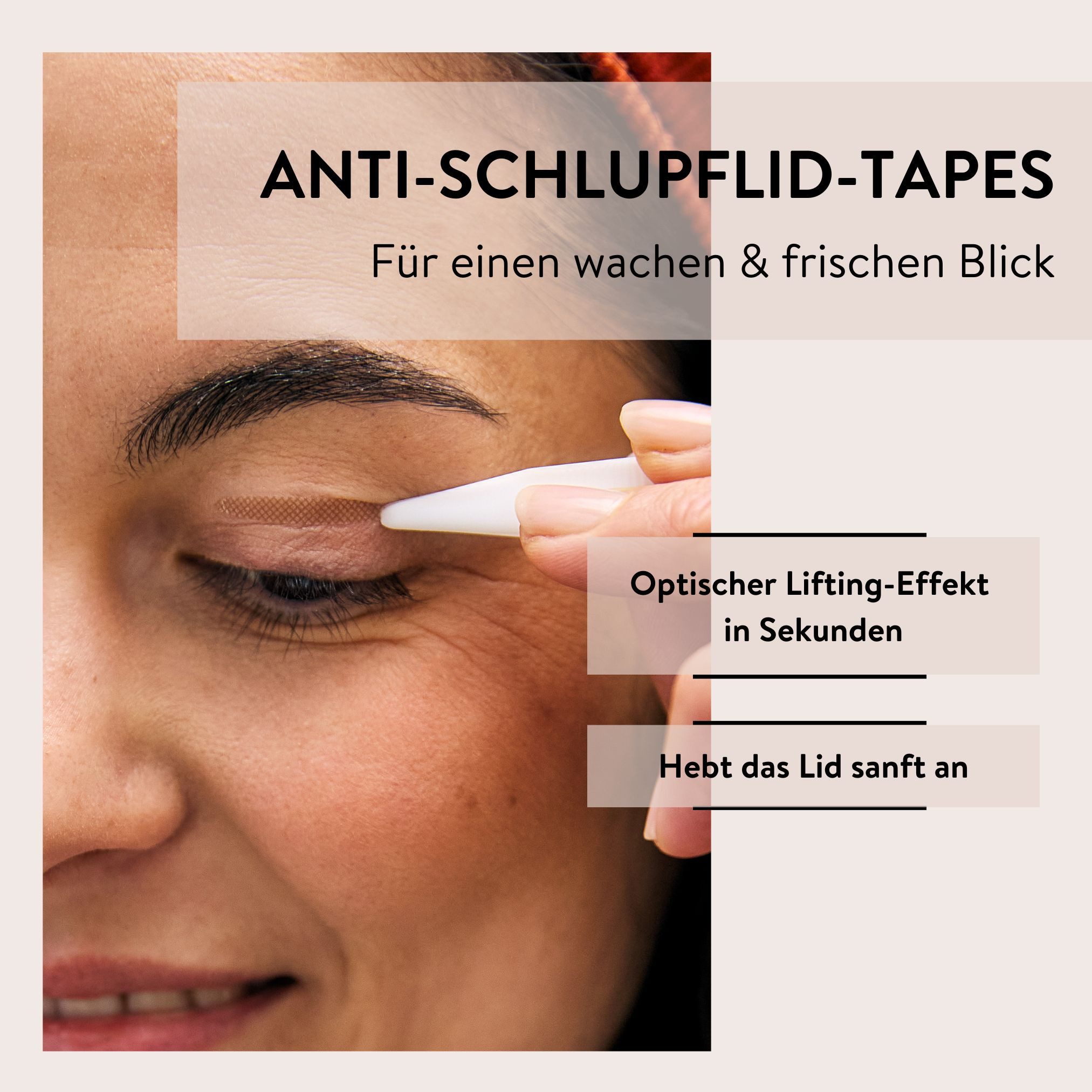 PARSA Beauty Augen-Make-Up-Set Lifestyle Anti-Schlupflid Tapes, 96 Stück für einen wachen Blick