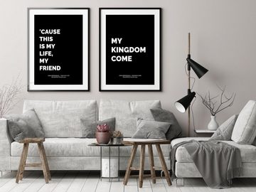 NORDIC WORDS Poster Anna Bergendahl - Kingdom Come