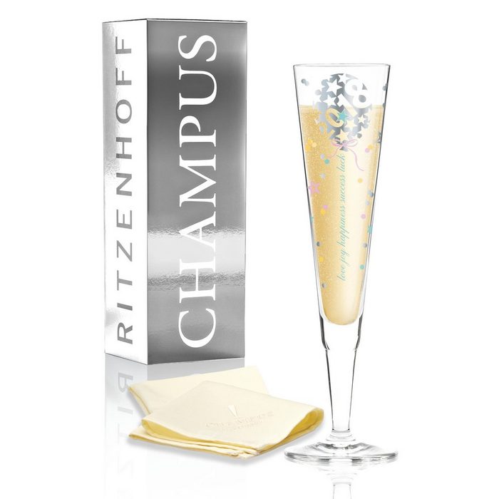 Ritzenhoff Champagnerglas Champus Kristallglas