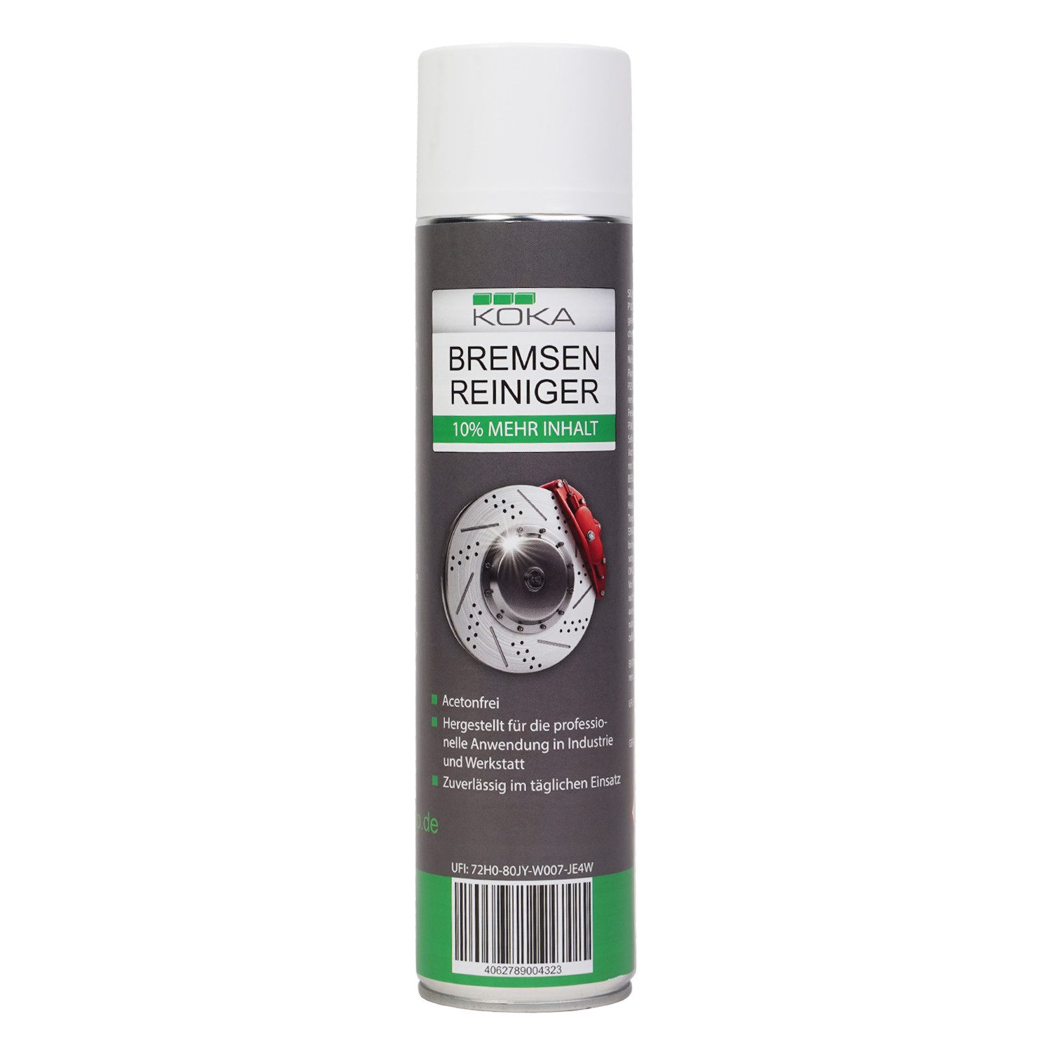 KOKA Bremsen-Reiniger 360° Spray 660ml Teile-Reiniger Bremsenreiniger (Reinigung Entfettet für Auto Bremsen Maschinen Motor Kupplung etc)