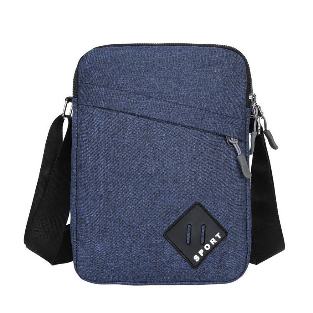 Coonoor Umhängetasche Zweischichtige Schultertasche für Herren, Kuriertasche,Messenger Bag, für Arbeit Reise Alltagsleben