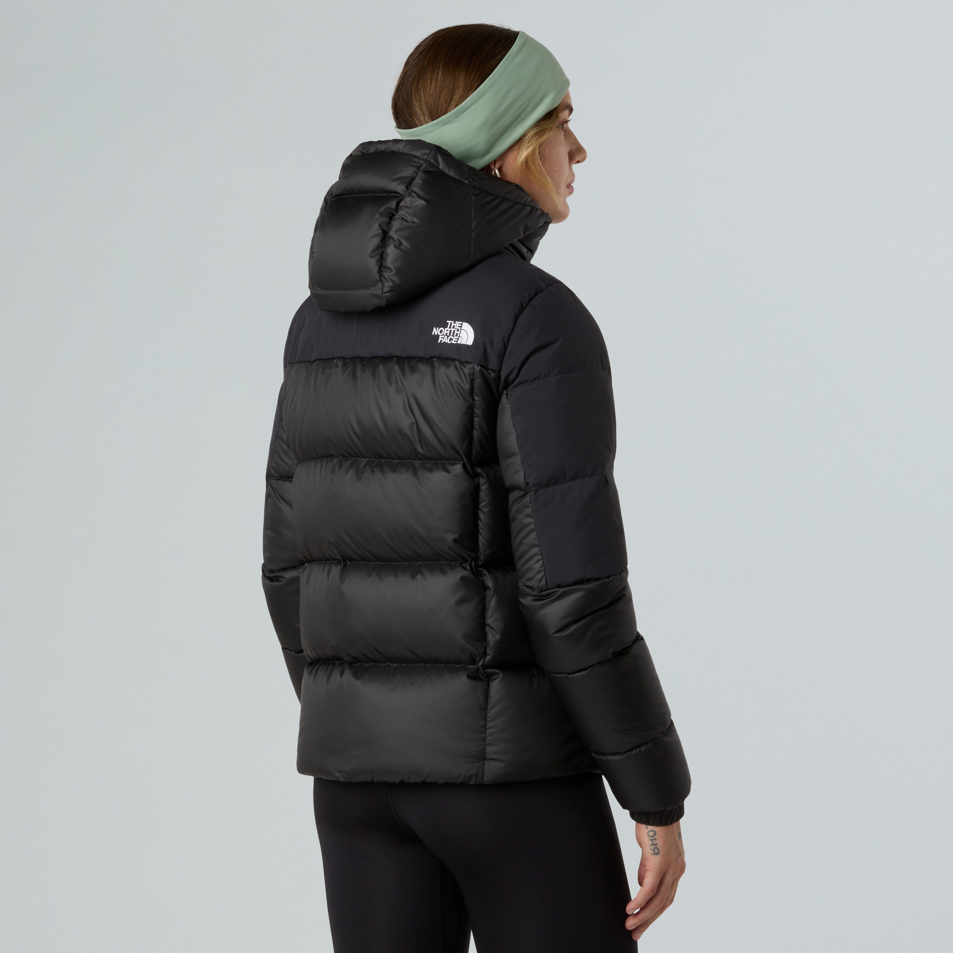 The North Face Daunenjacke W DIABLO DOWN 2.0 HOODED JACKET wind- und wasserabweisendes WindWall™ Obermaterial