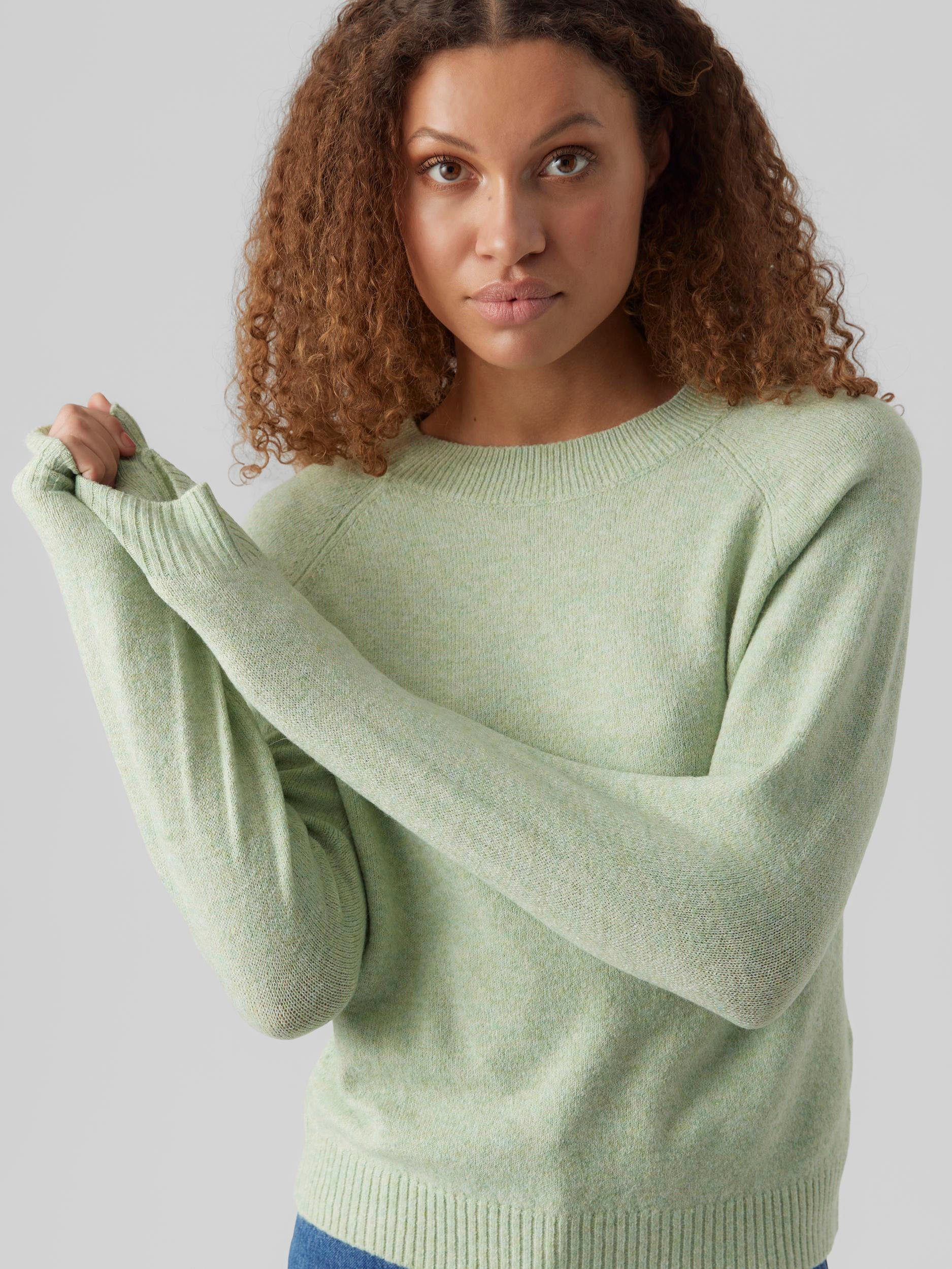 Vero Moda Rundhalspullover VMDOFFY LS O-NECK günstig online kaufen