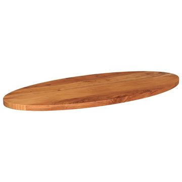 vidaXL Tischplatte Tischplatte 140x50x2,5 cm Oval Massivholz Akazie (1 St)