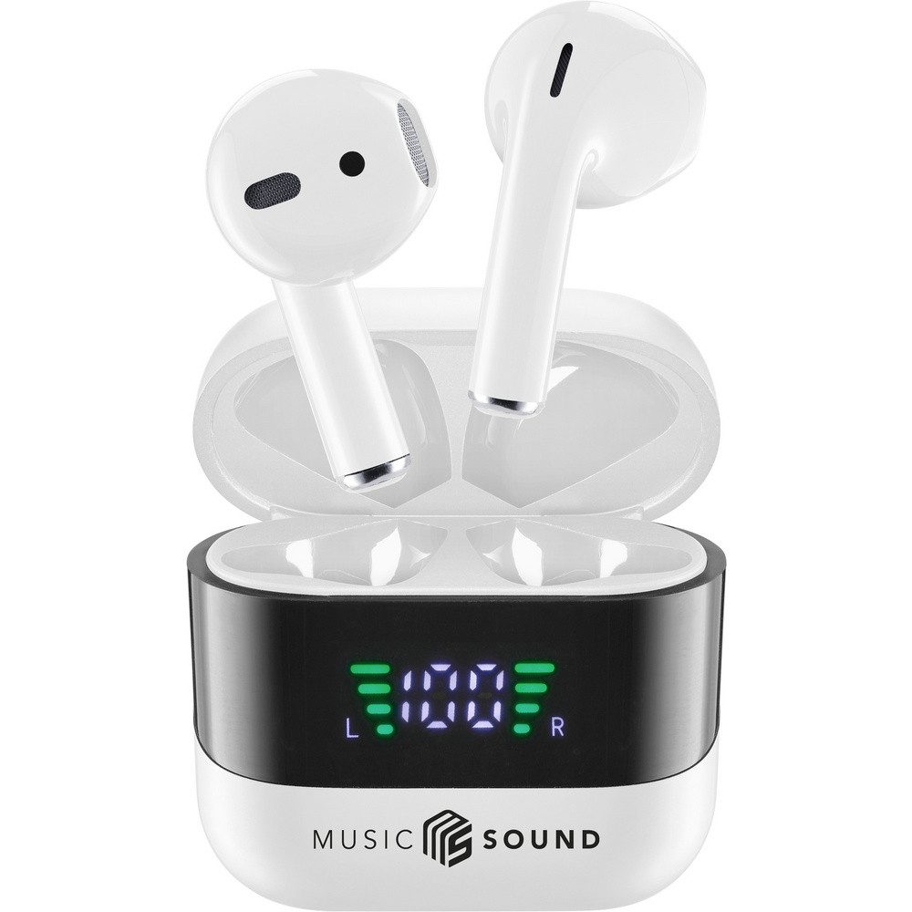 Cellularline Cellularline In Ear Headset Bluetooth®, Kabellos Weiß, Schwarz Lad Kopfhörer