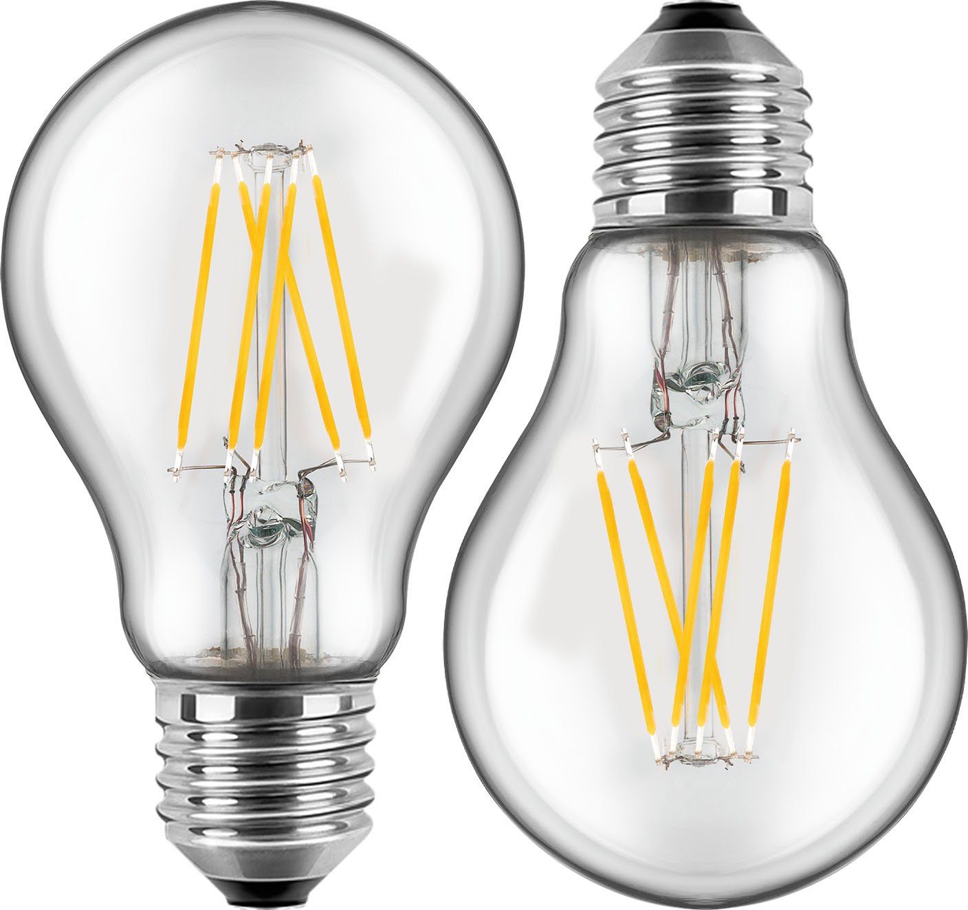 BLULAXA LED-Filament Retro Multi, E27, 10 St., Warmweiß, 10er-Set, Promotio günstig online kaufen