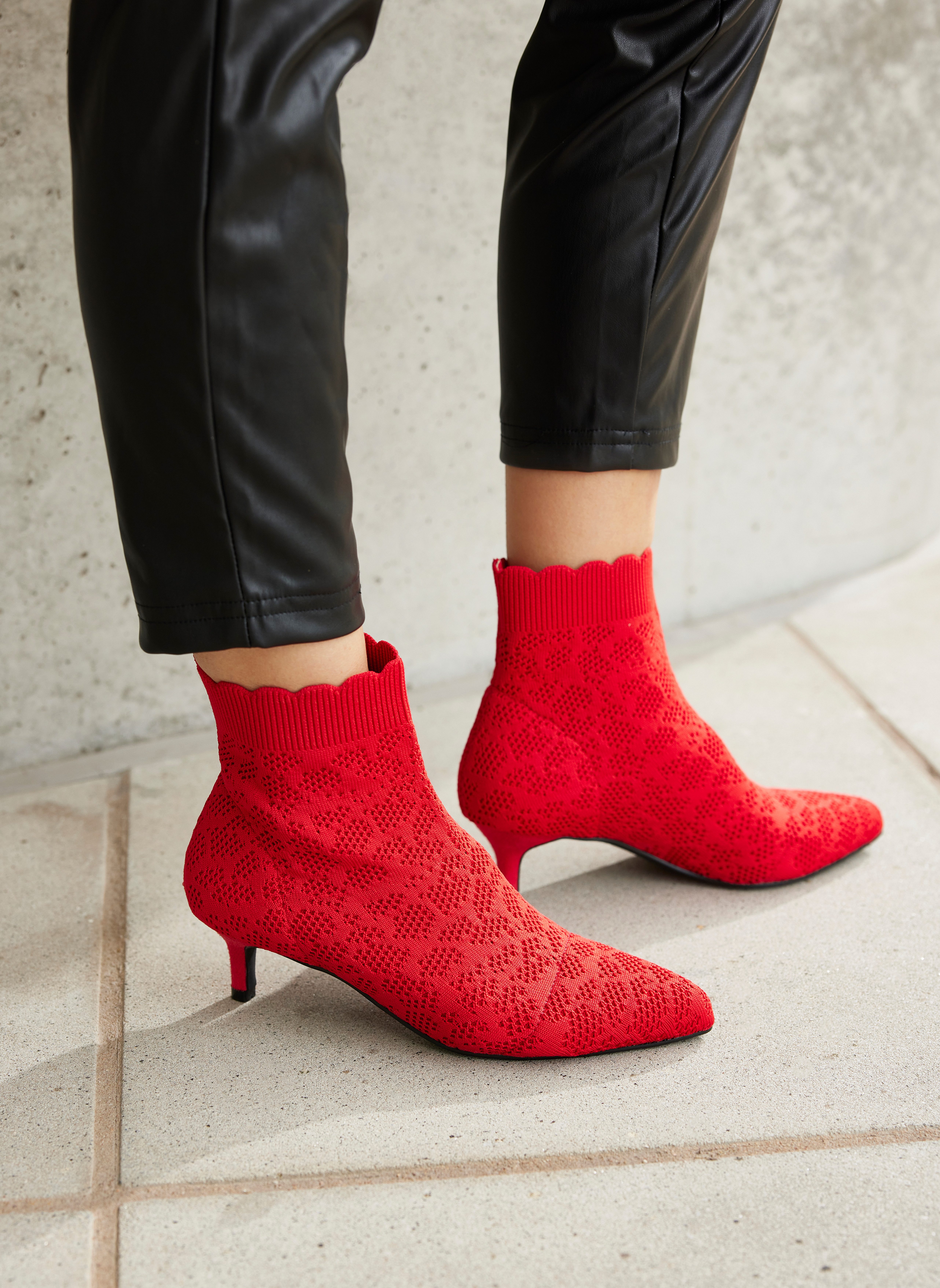 LASCANA Sock Boot, Ankleboots High Heel günstig online kaufen