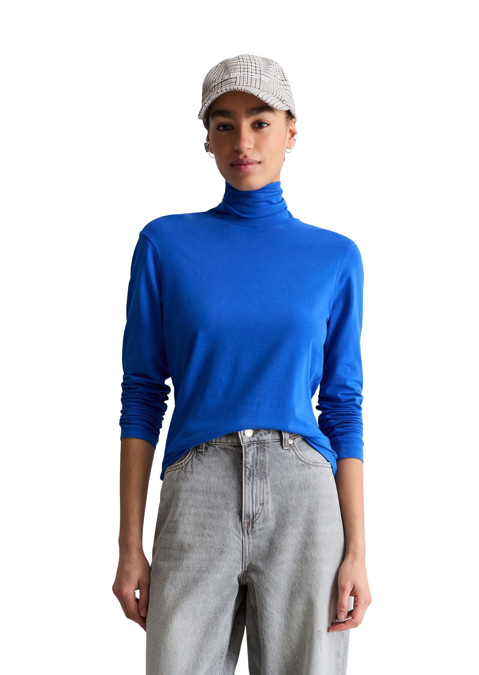 Marc O'Polo DENIM Langarmshirt aus elastischem Single Jersey