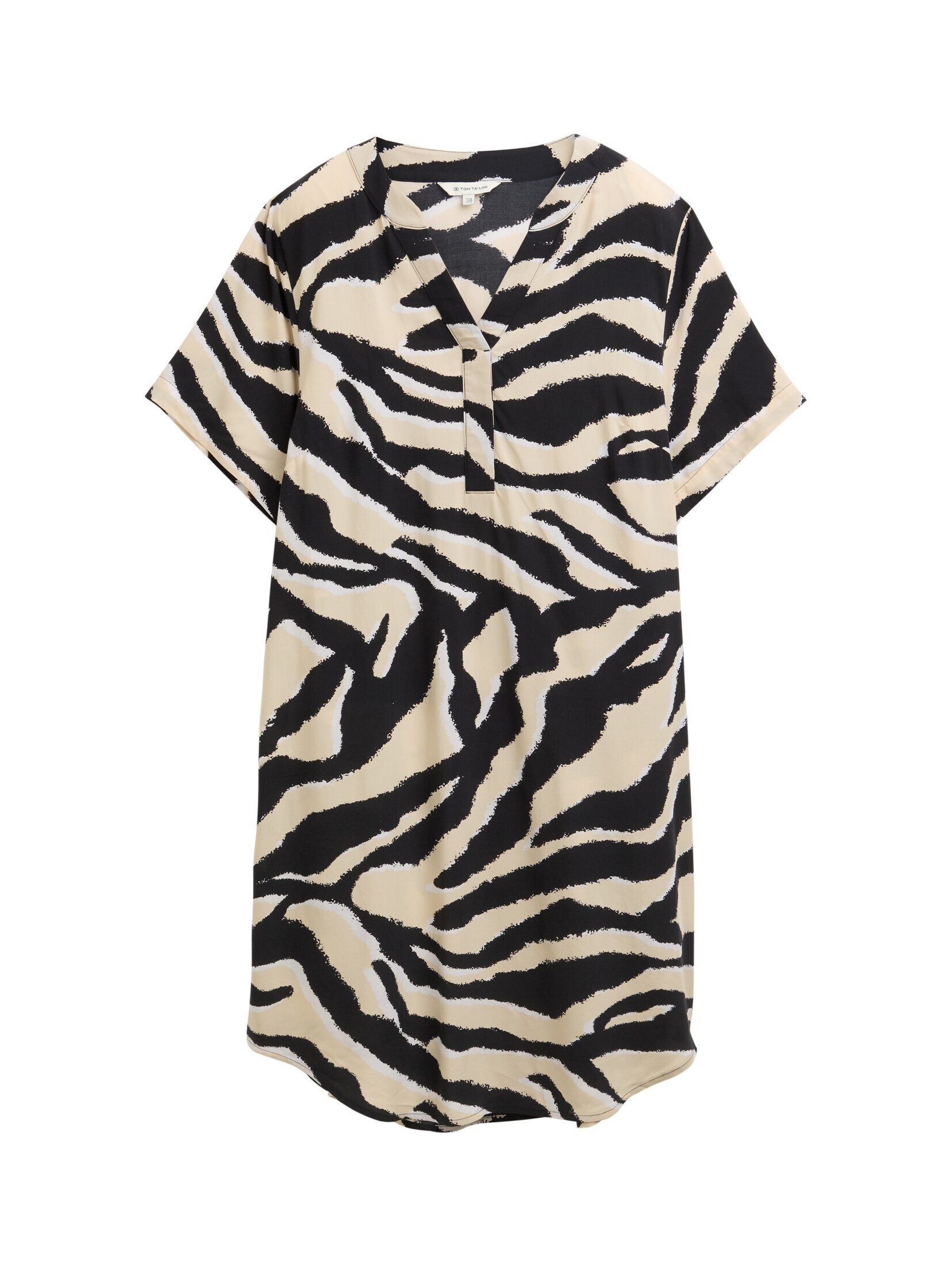 TOM TAILOR Sommerkleid Kleid aus Viskose günstig online kaufen