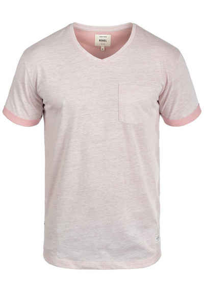 REDEFINED REBEL V-Shirt »Moses« Kurzarmshirt mit Brusttasche