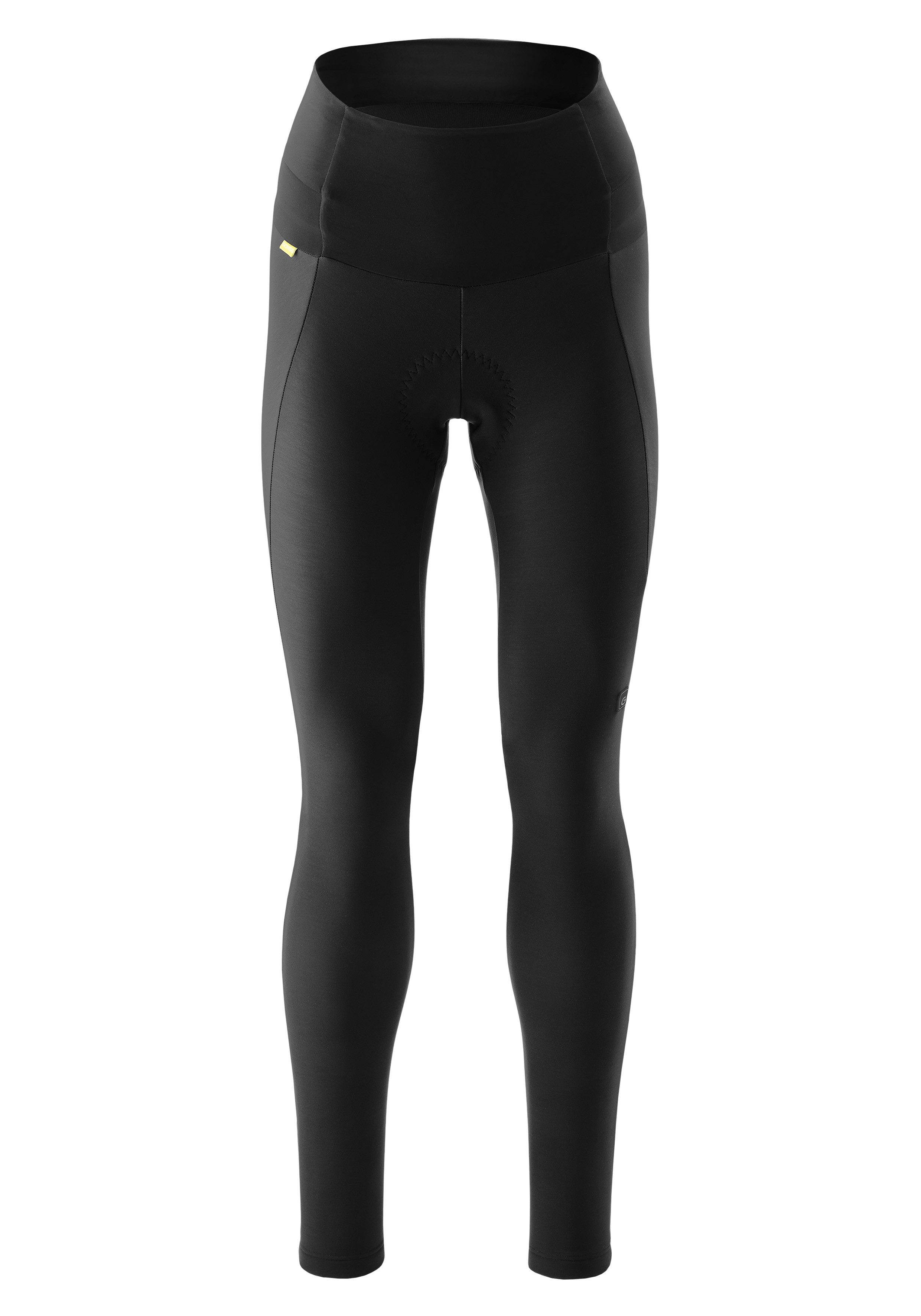Gonso Fahrradhose Essential Tight High Waist Therm W Damen Radhose mit Dry Up Air Sitzpolster, Tight Fit
