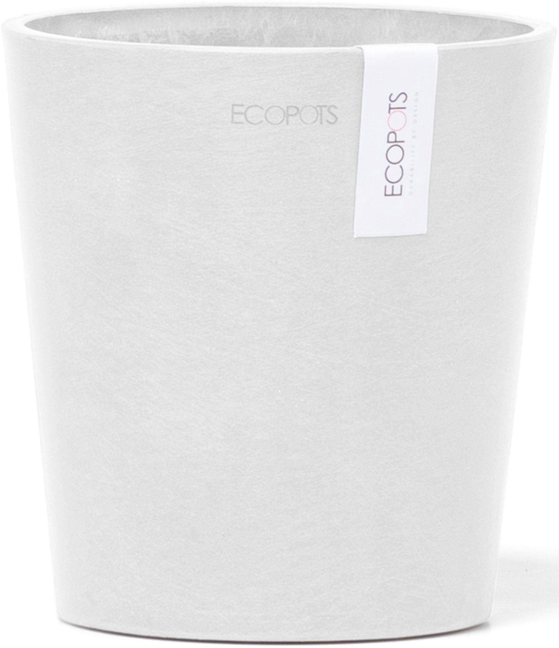 ECOPOTS Blumentopf Morinda Orchidee 14 Weiß, für den Innenbereich günstig online kaufen