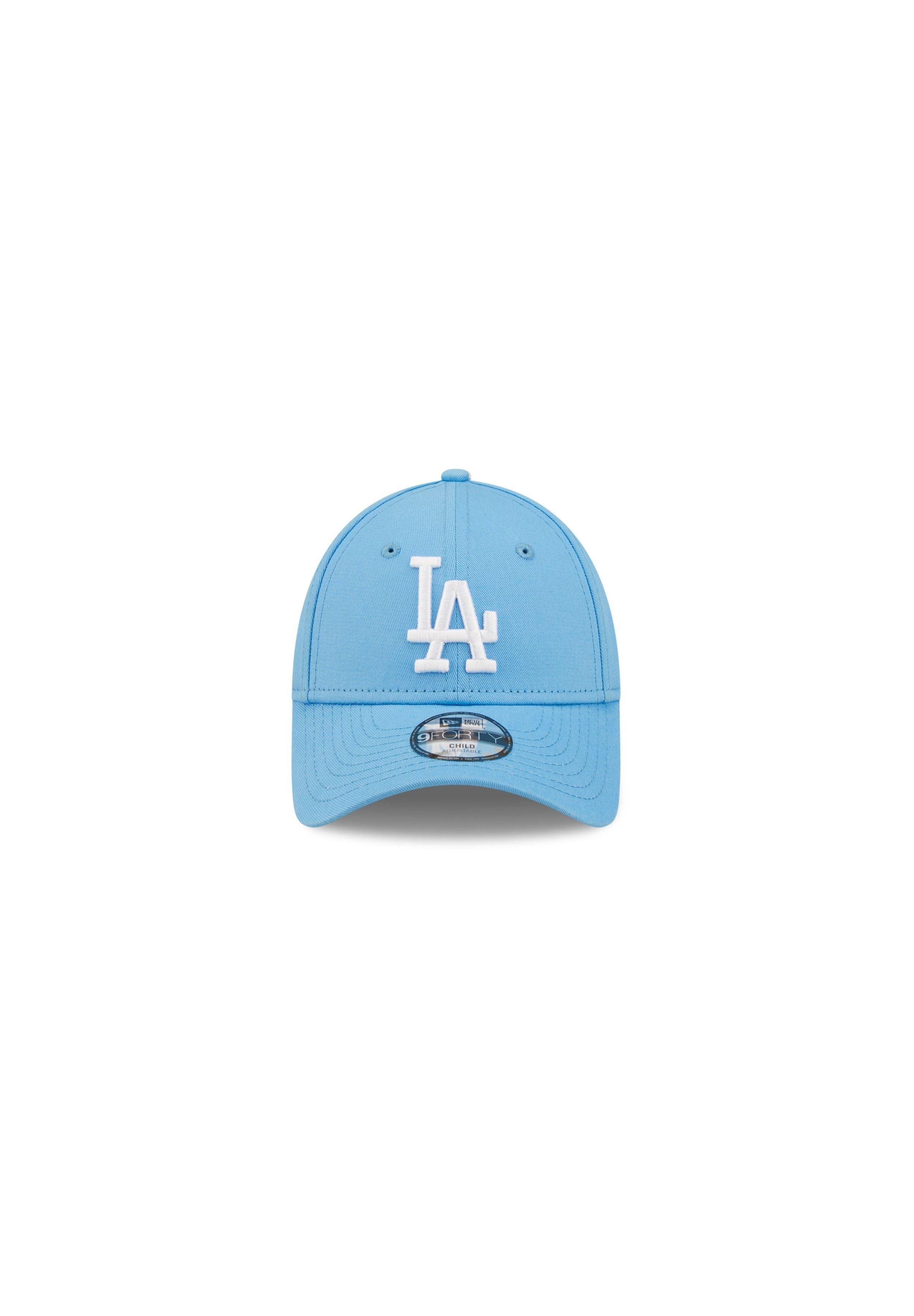 New Era Baseball Cap Los Angeles Dodgers MLB League Essential Light Blue White 9Forty Adjus (1-St)