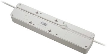 APC PM5U-GR Steckdosenleiste 6-fach (Ein- / Ausschalter, LED-Statusanzeige, Überspannungsschutz, Kabellänge 1,83 m)