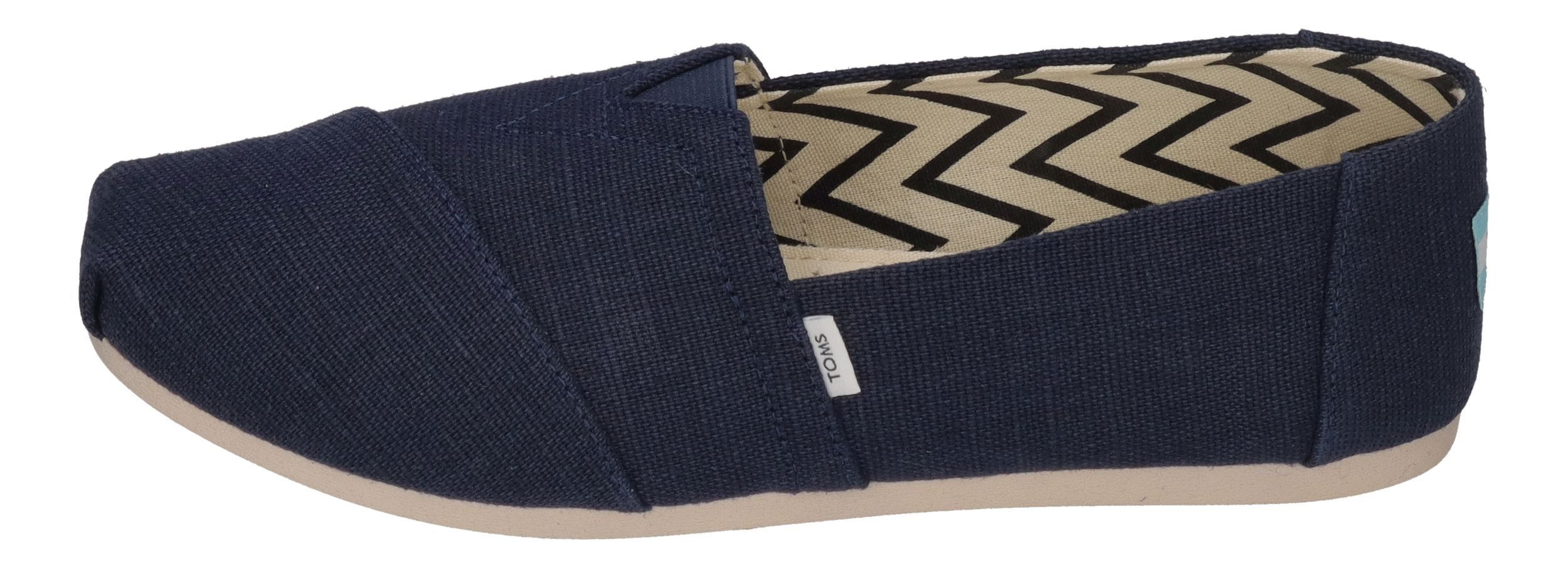 TOMS ALPARGATA WIDE Espadrille Navy Heritage