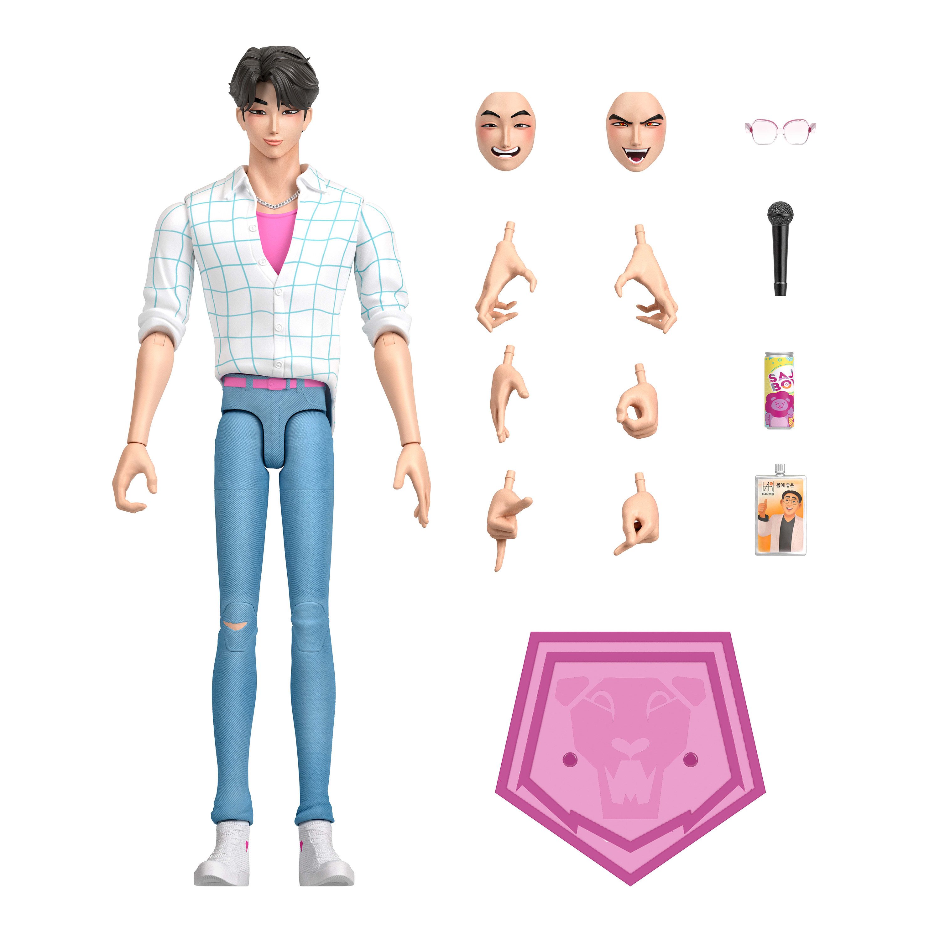 Mattel® Actionfigur KPop Demon Hunters Jinu, beweglich