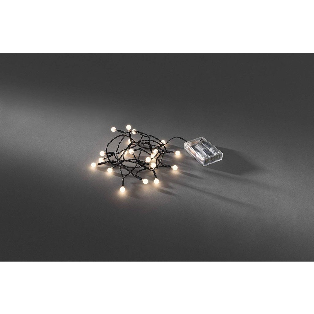 KONSTSMIDE Lichtervorhang 1491-107 LED-Globelichterkette 20 LEDs