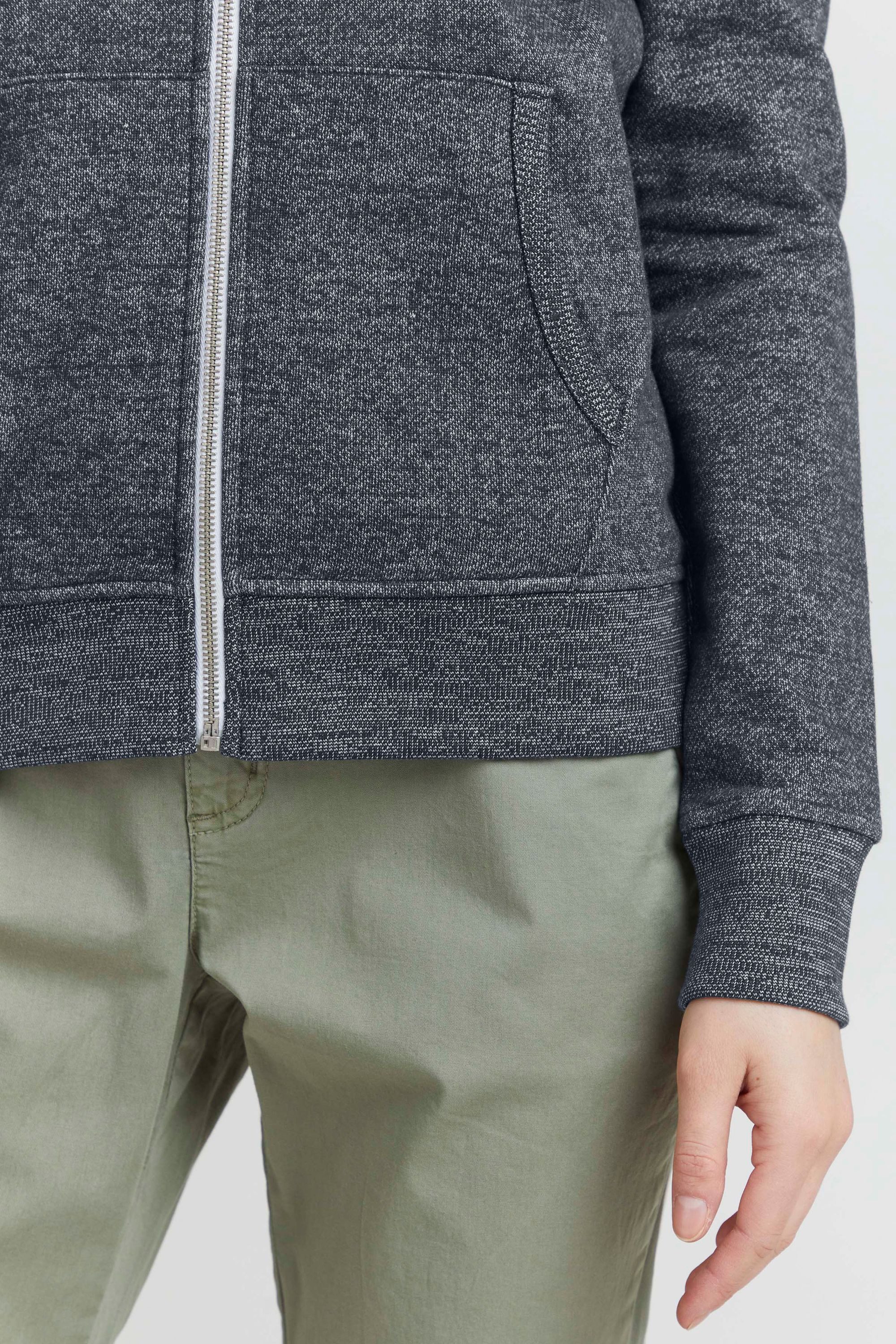 OXMO Kapuzensweatjacke OXCelia Sweatshirtjacke mit Kapuze