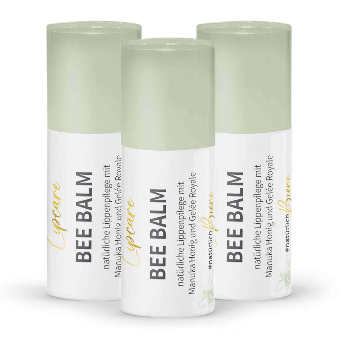 bedrop Lippenbalsam Bee Balm - natürliche Lippenpflege mit Manuka Honig & Gelée Royale, mit hochwertigem Gelée Royale & Retinol (Vitamin A & E)