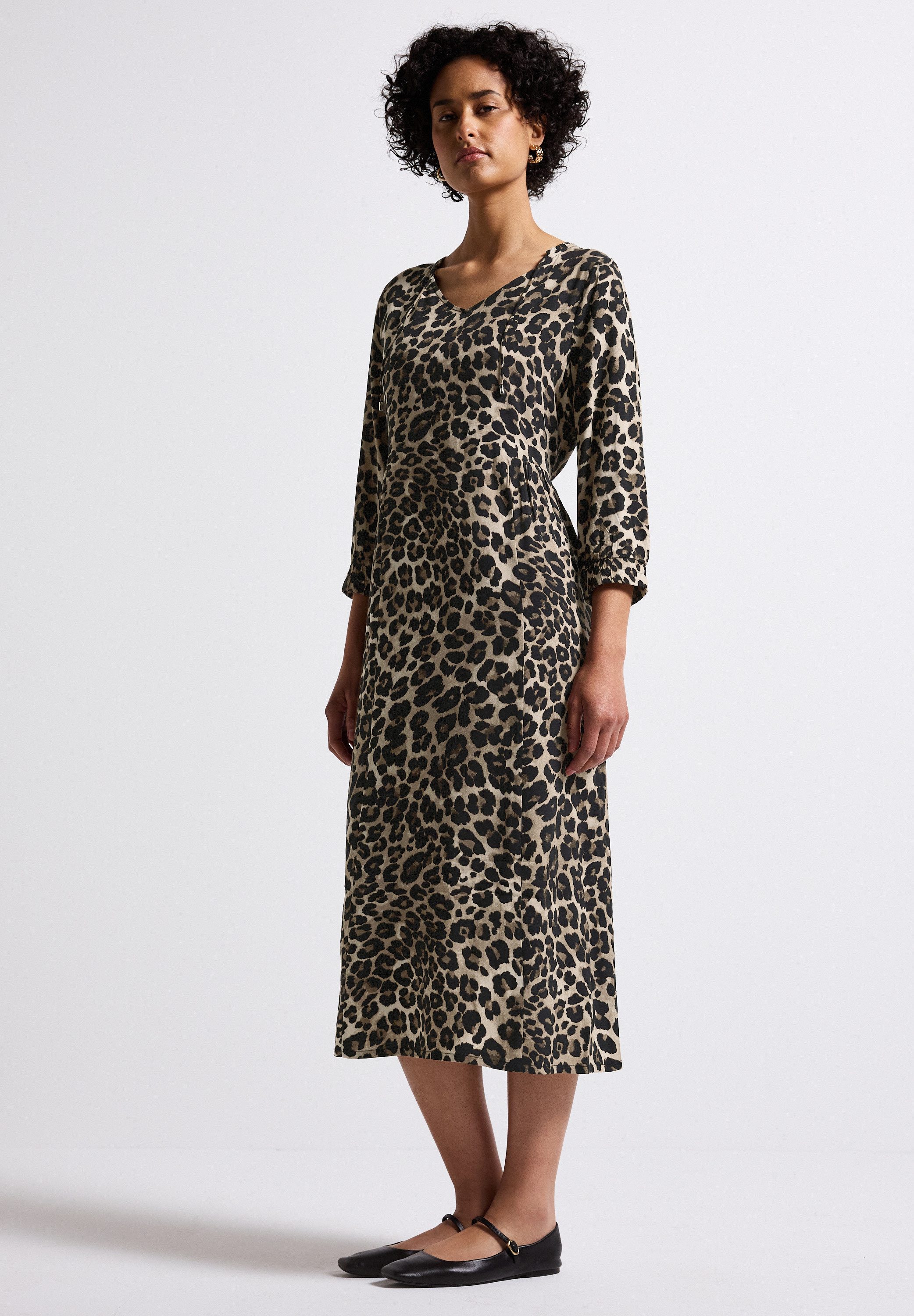 STREET ONE Midikleid mit Print