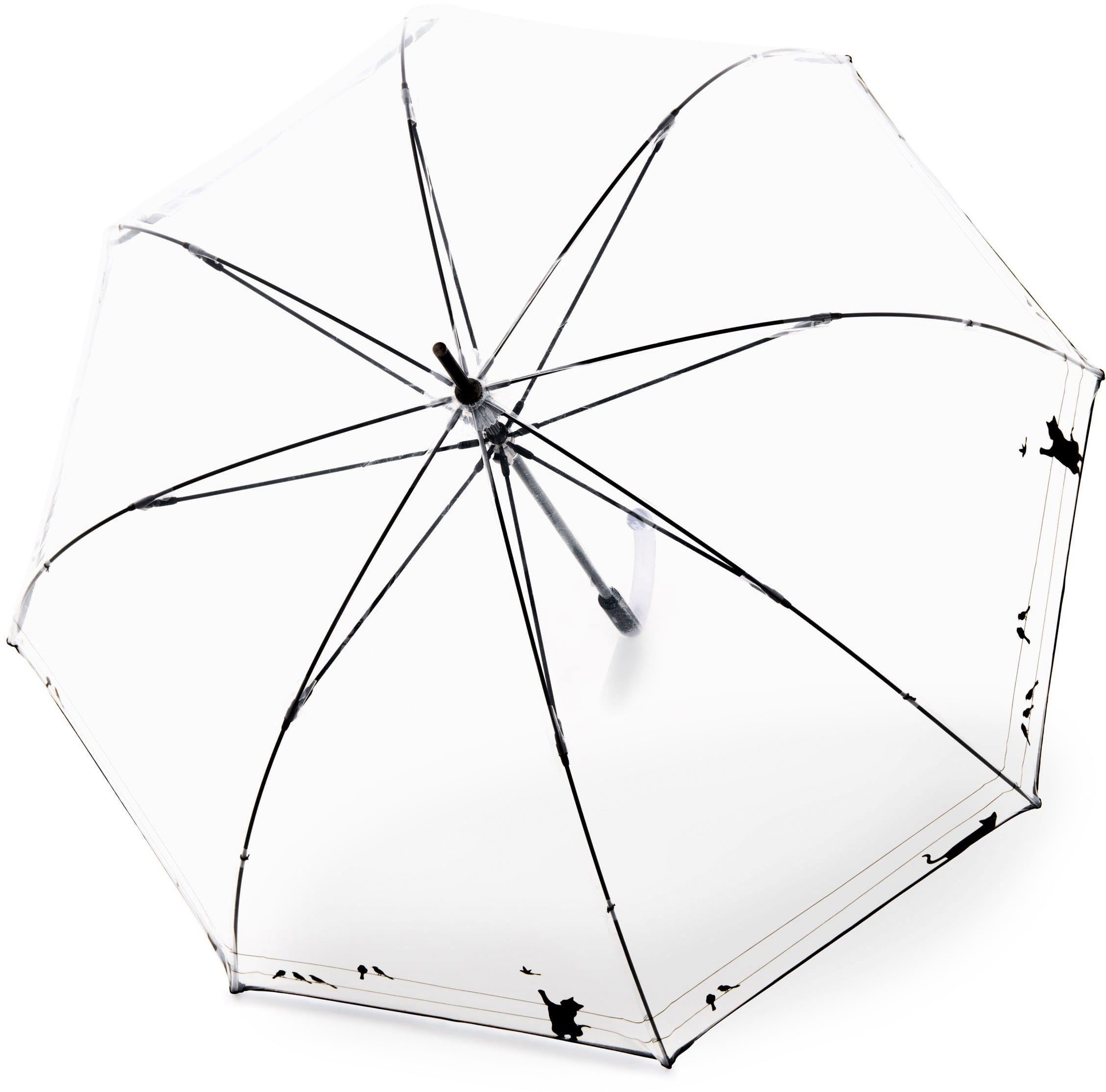 Knirps® Langregenschirm C.760 Stick, Transparent Play