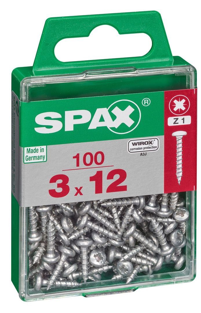 x Universalschrauben Spax 10 12 mm SPAX Holzbauschraube TX 3.0