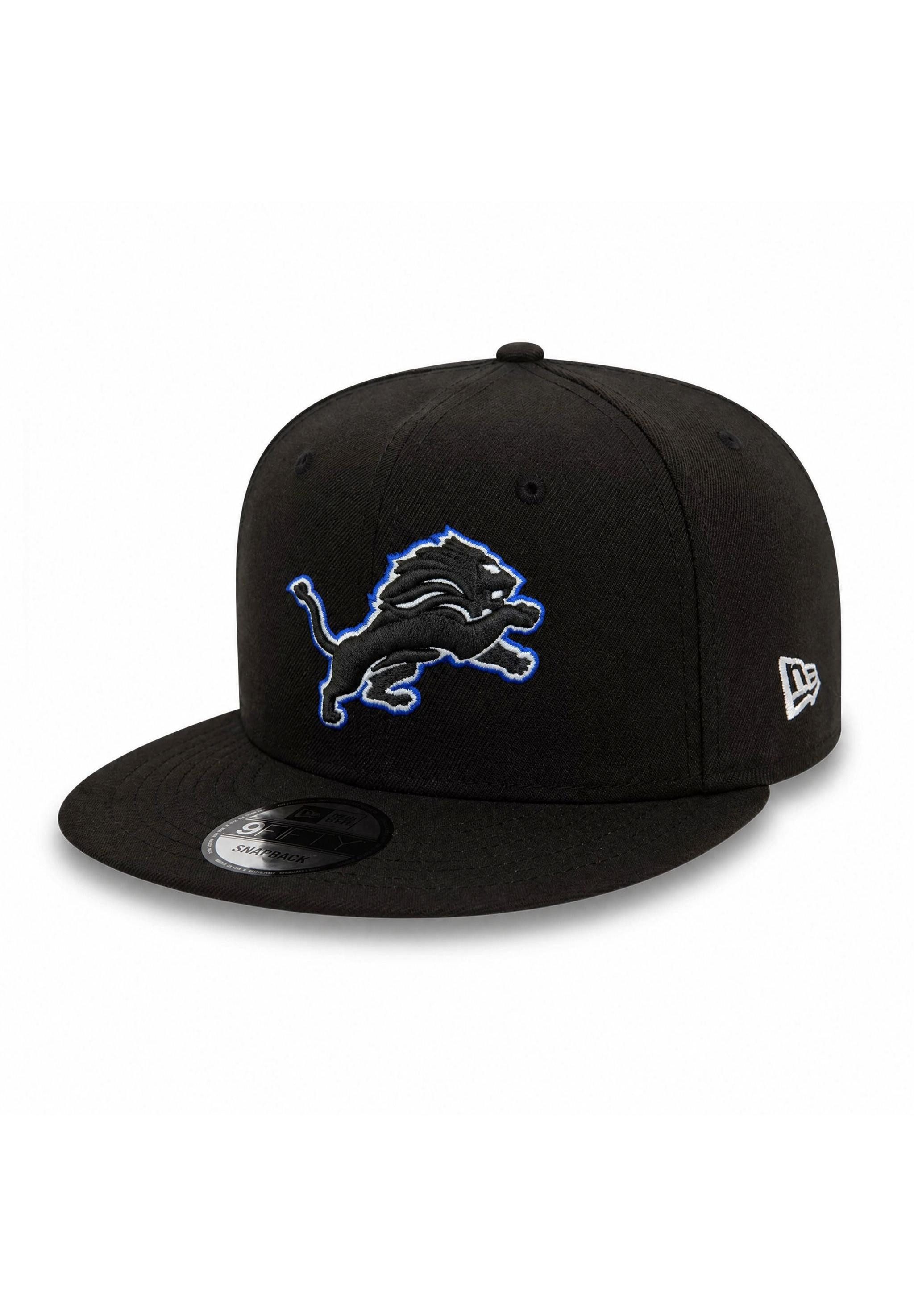 New Era Snapback Cap Detroit Lions New Era NFL Logo Outline 9Fifty Snapback Cap Schwarz (1-St)