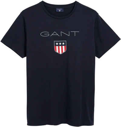 Gant T-Shirt SHIELD Großer Markendruck
