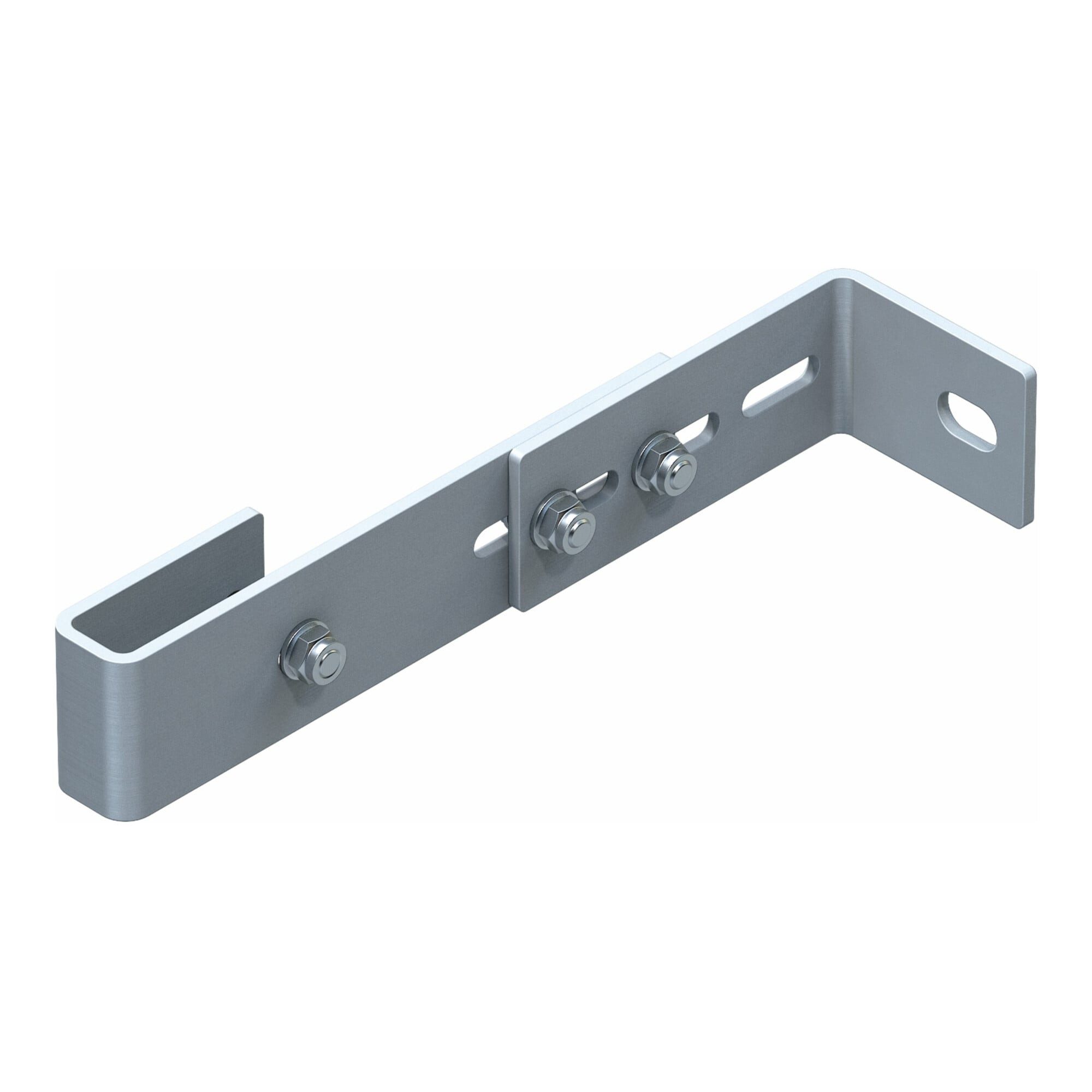 Zarges Montageanker ZARGES Wandhalter verstellbar 200 - 275 mm Stahl verzinkt