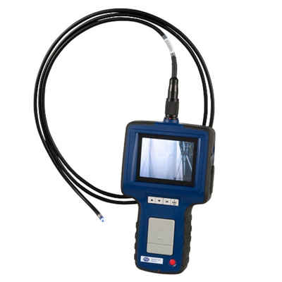 PCE Instruments Inspektionskamera Schwanenhalskamera Industrie Endoskop 1m Kabellänge Inspektionskamera (Inkl. Tragekoffer, Kamerakabel mit Frontkamera,Kamerakabel mit 90° Seitenkamera)