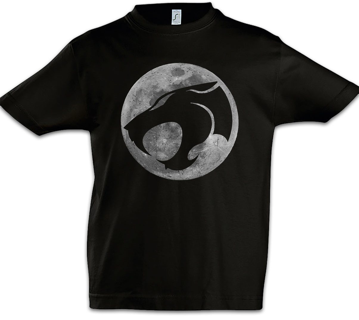 Urban Backwoods Print-Shirt Sci-Fi Cat Logo Moon Kinder T-Shirt Thundera Kult Thundercats Comic (1-tlg) Cartoon TV Series 80s