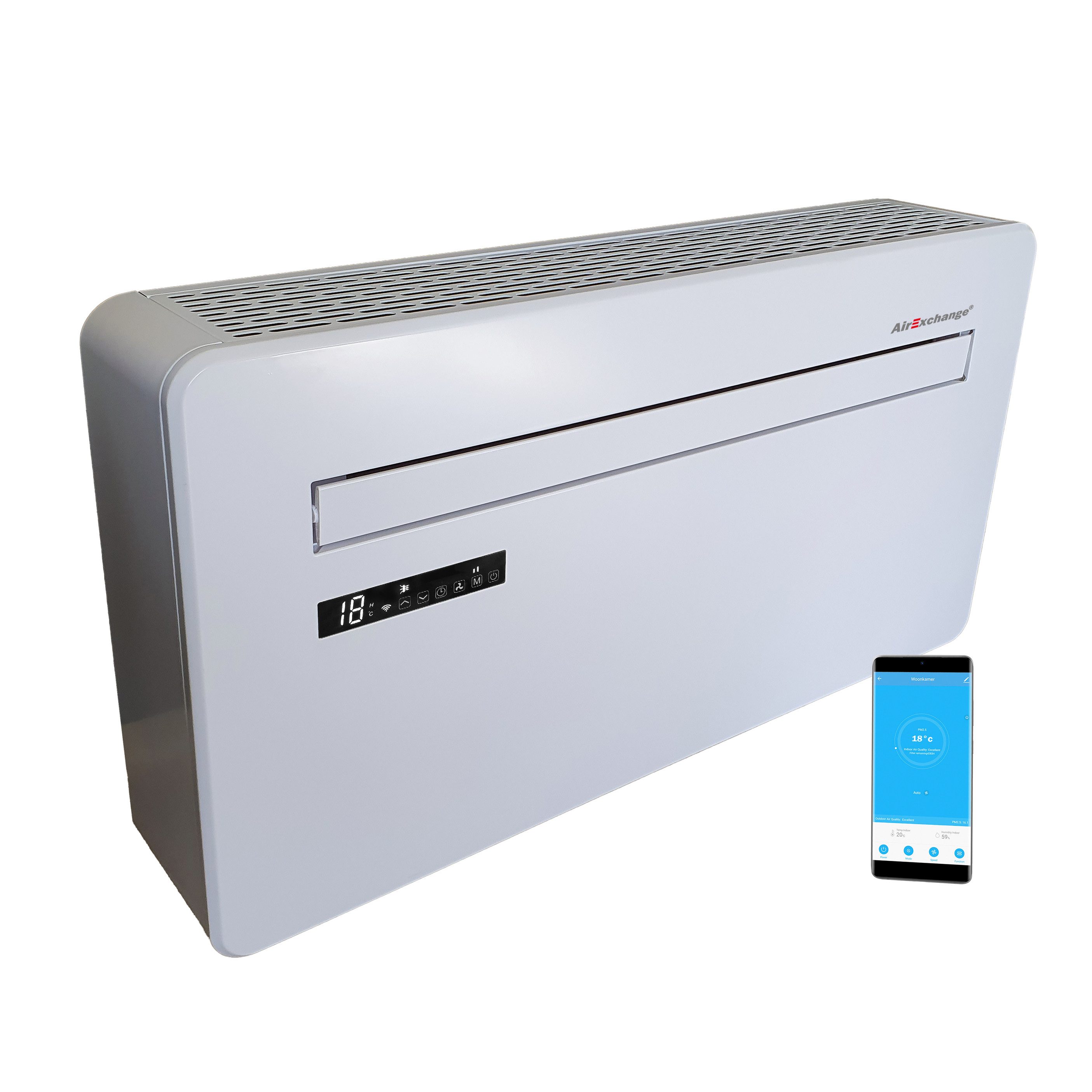 AirExchange 4-in-1-Klimagerät AirExchange® Elements 12-R Monoblock, Wand-Mo günstig online kaufen