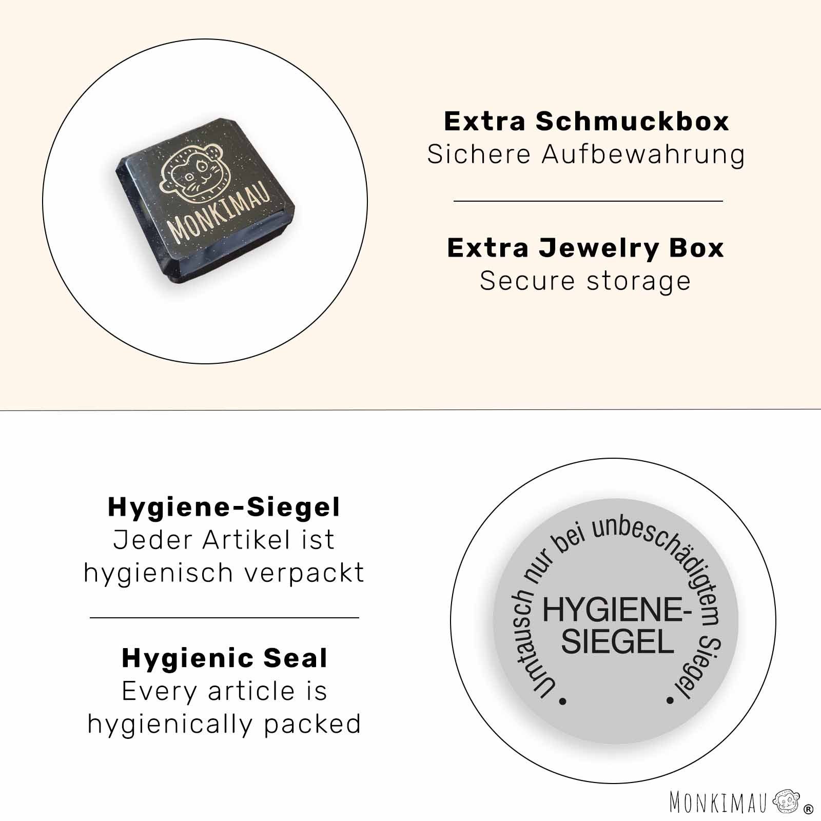 Monkimau Nasenpiercing Gemischtes Nasenstecker Set 925 Silber günstig online kaufen