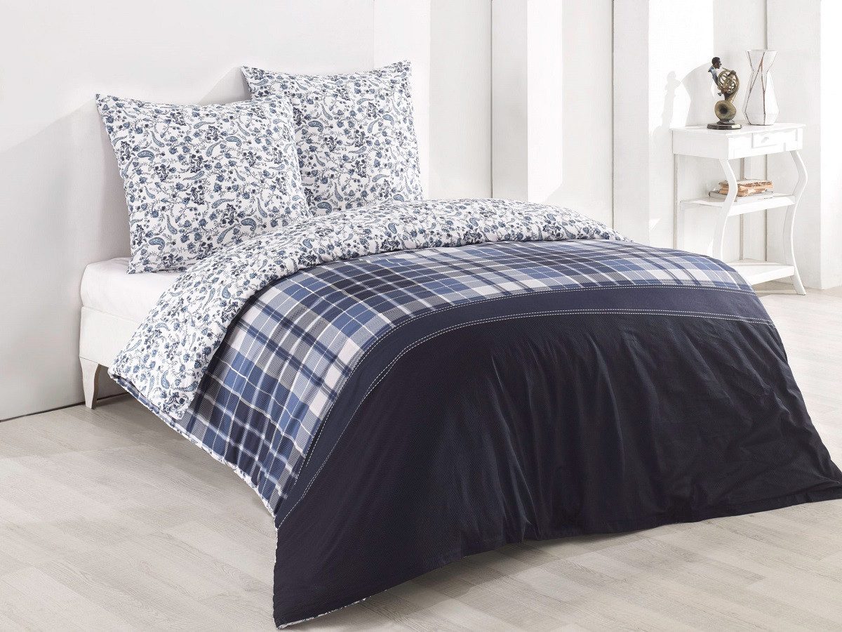 Buymax Bettwäsche Wende-Bettwäsche, Pablo, Renforce: 100% Baumwolle, 3 teil günstig online kaufen