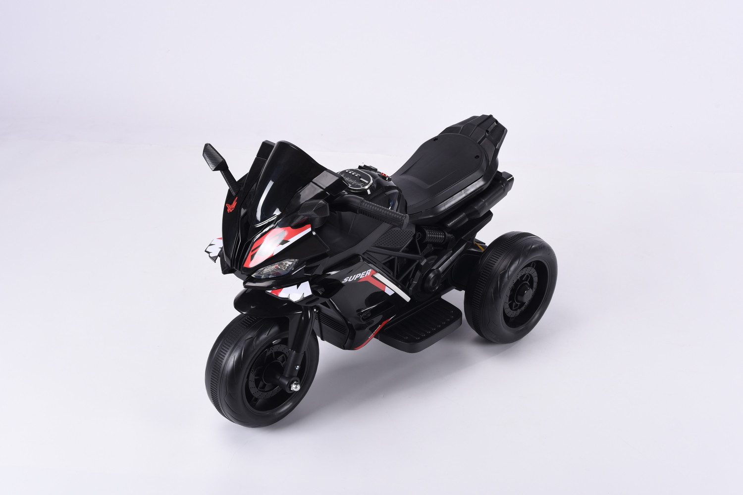 BoGi Elektro-Kindermotorrad 3-Rad, Licht & Stützräder, günstig online kaufen