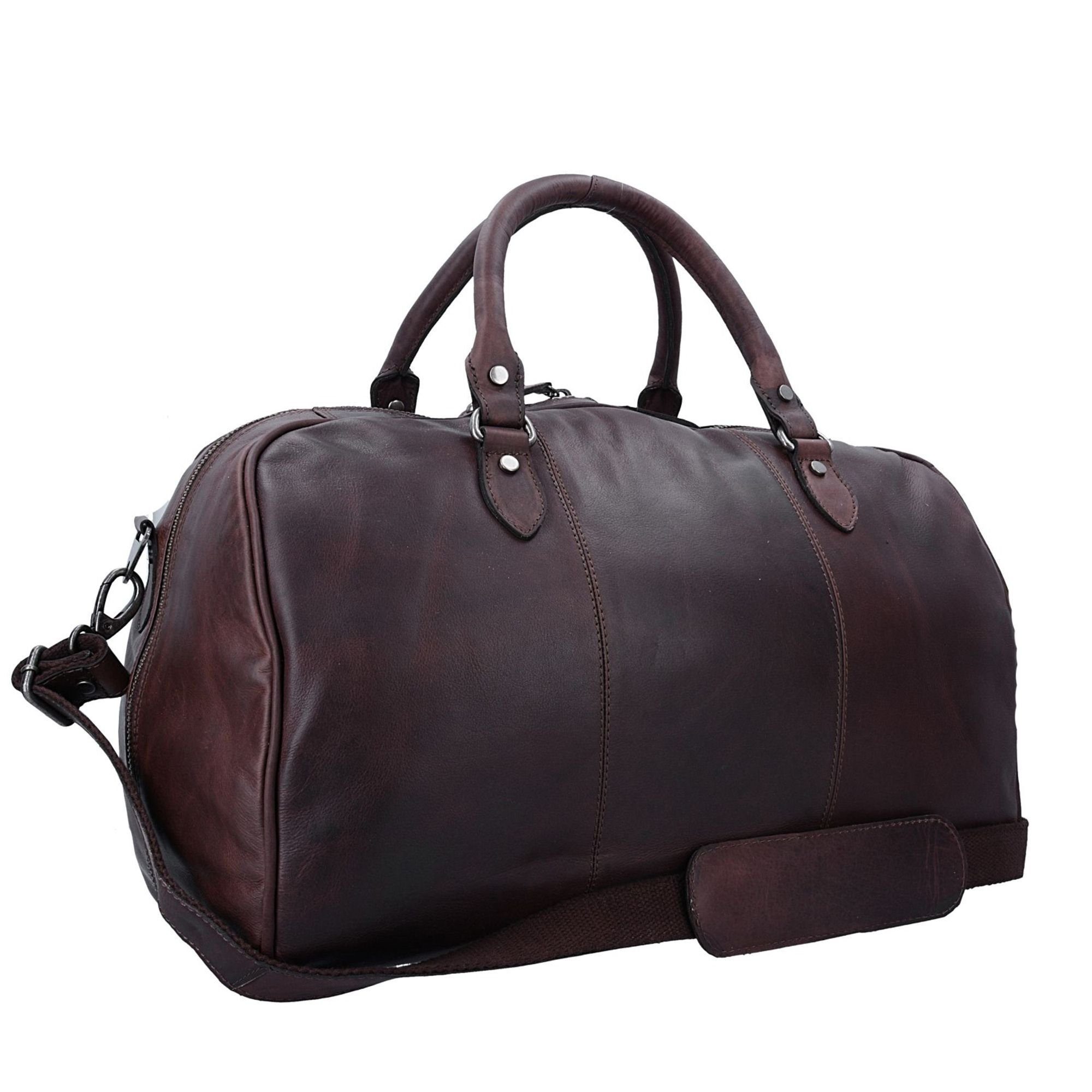Chesterfield Brand Up, Leder Pull The brown Wax Weekender
