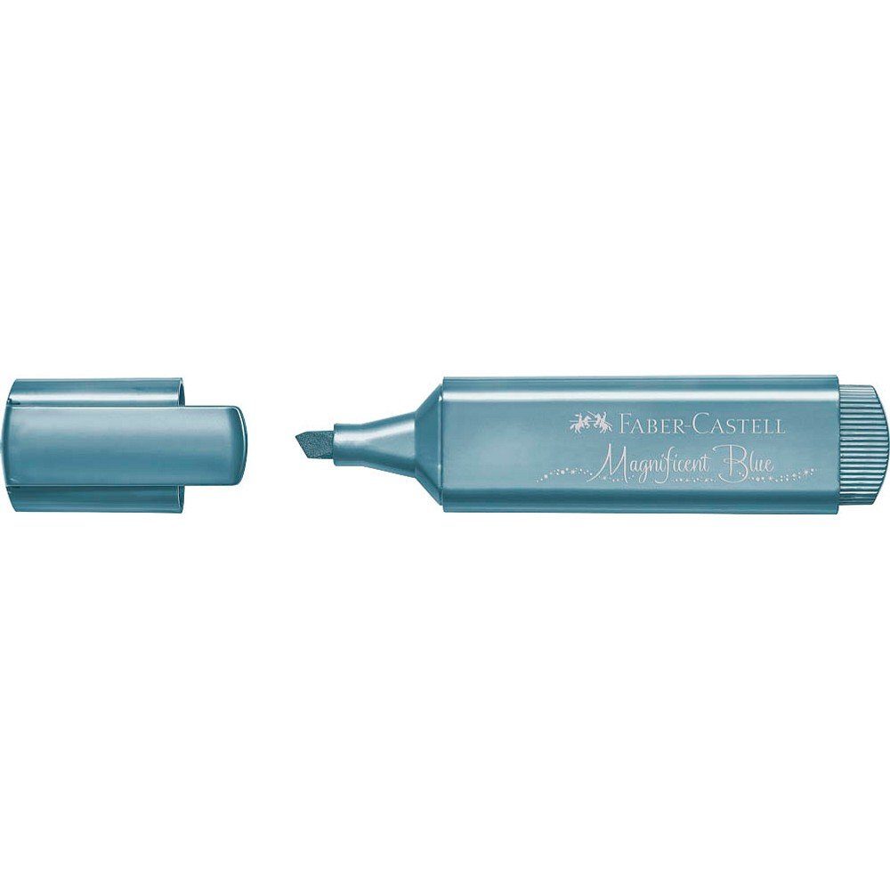 Metallic, 1546 Faber-Castell Klebeband Textmarker TEXTLINER FABER-CASTELL blau