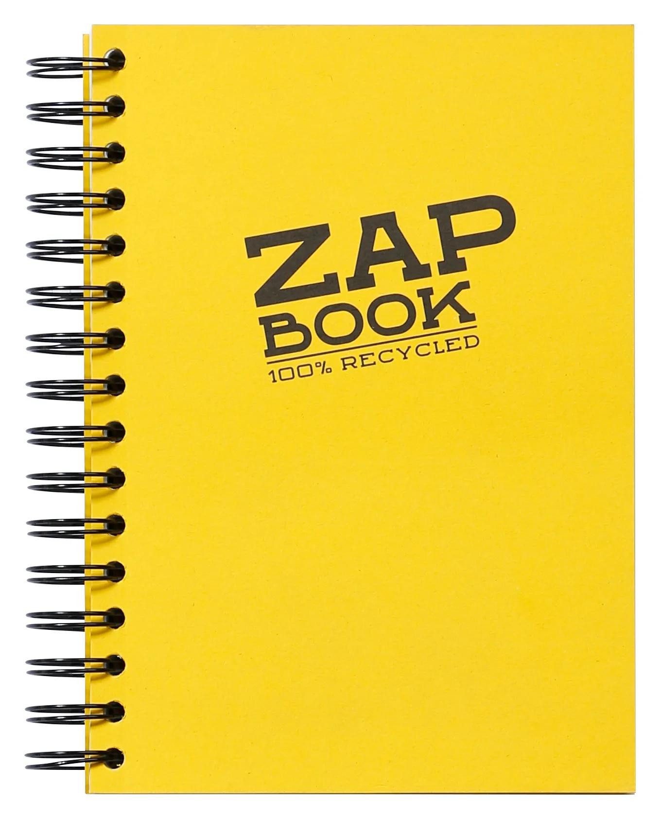 CLAIREFONTAINE Zeichenpapier 5x spiralgebundenes Skizzenbuch A5 160 Blatt sortiert 8355C, Notizbuch
