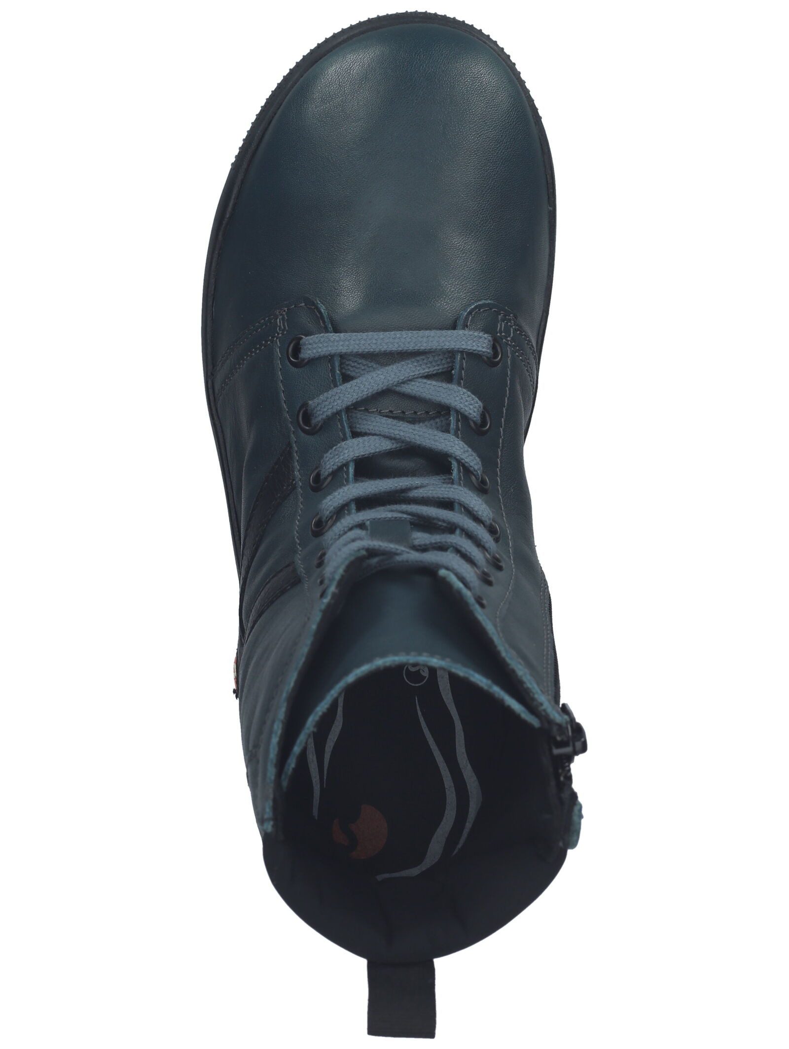 softinos softinos Stiefelette Leder/Textil Schnürstiefelette
