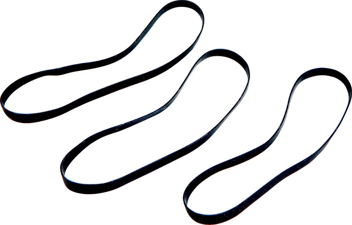 Gummibänder Gummibänder VE=150 Stück schwarz (10 Stück)