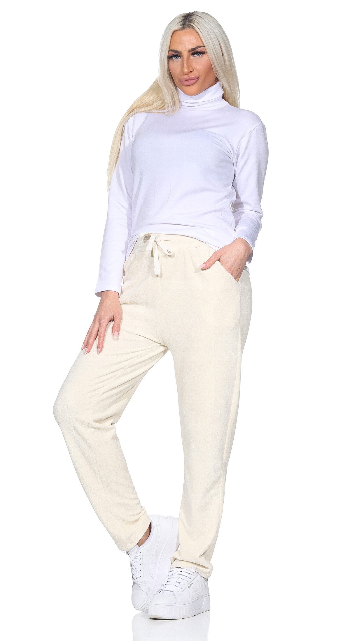 OriginalYou Fleecehose Schlupfhose Damen Fleecehosen bequeme Jogginghose we günstig online kaufen