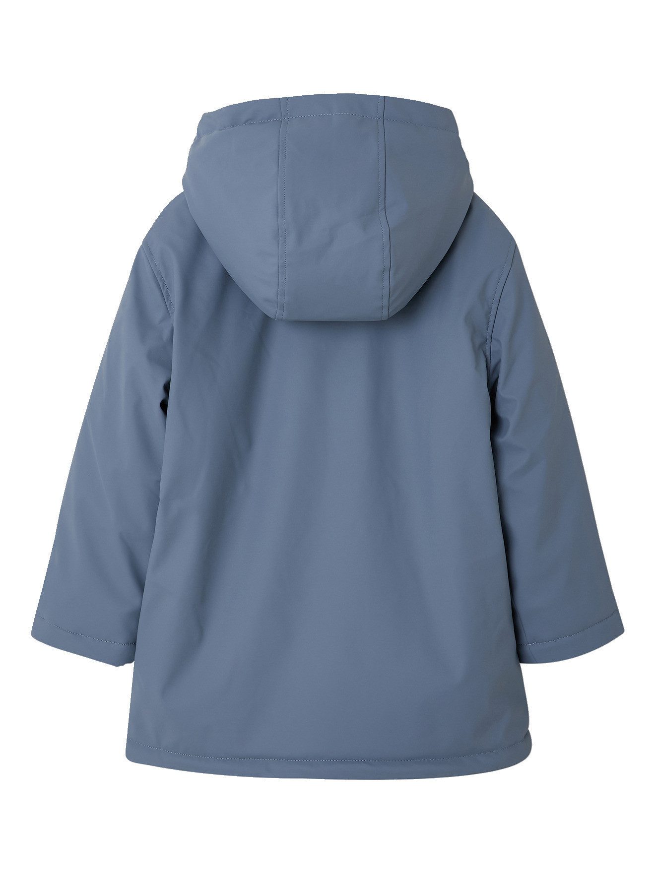 vertbaudet Regenjacke Jungen Regenjacke mit Kapuze & Teddyfleece-Futter – Bild 2 von 5