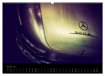 CALVENDO Wandkalender Mercedes Benz 300 SL - Details (Premium, hochwertiger DIN A2 Wandkalender 2023, Kunstdruck in Hochglanz)