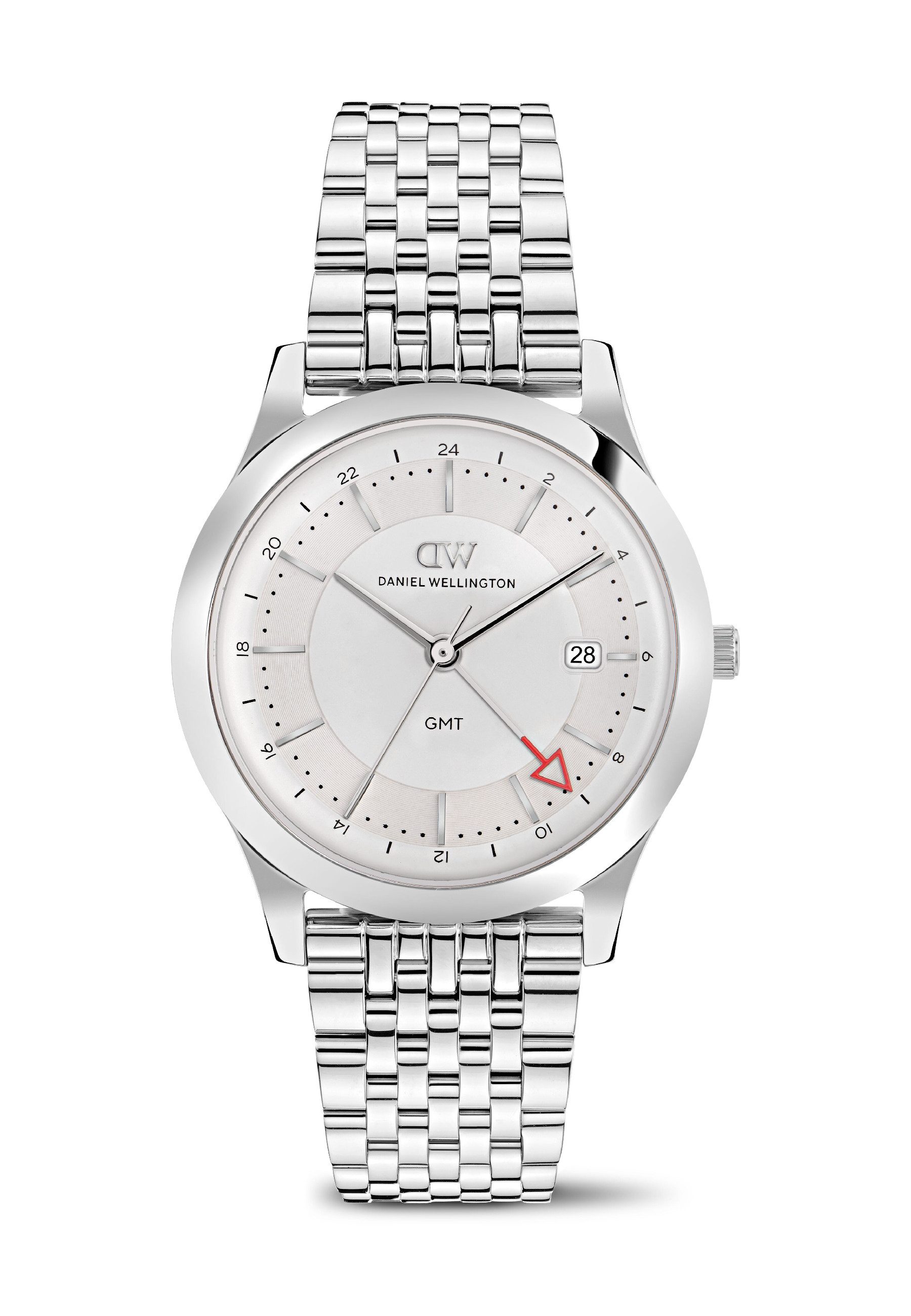 Daniel Wellington Quarzuhr PATHFINDER GMT 7-LINK, (1-tlg), Quarz Analog