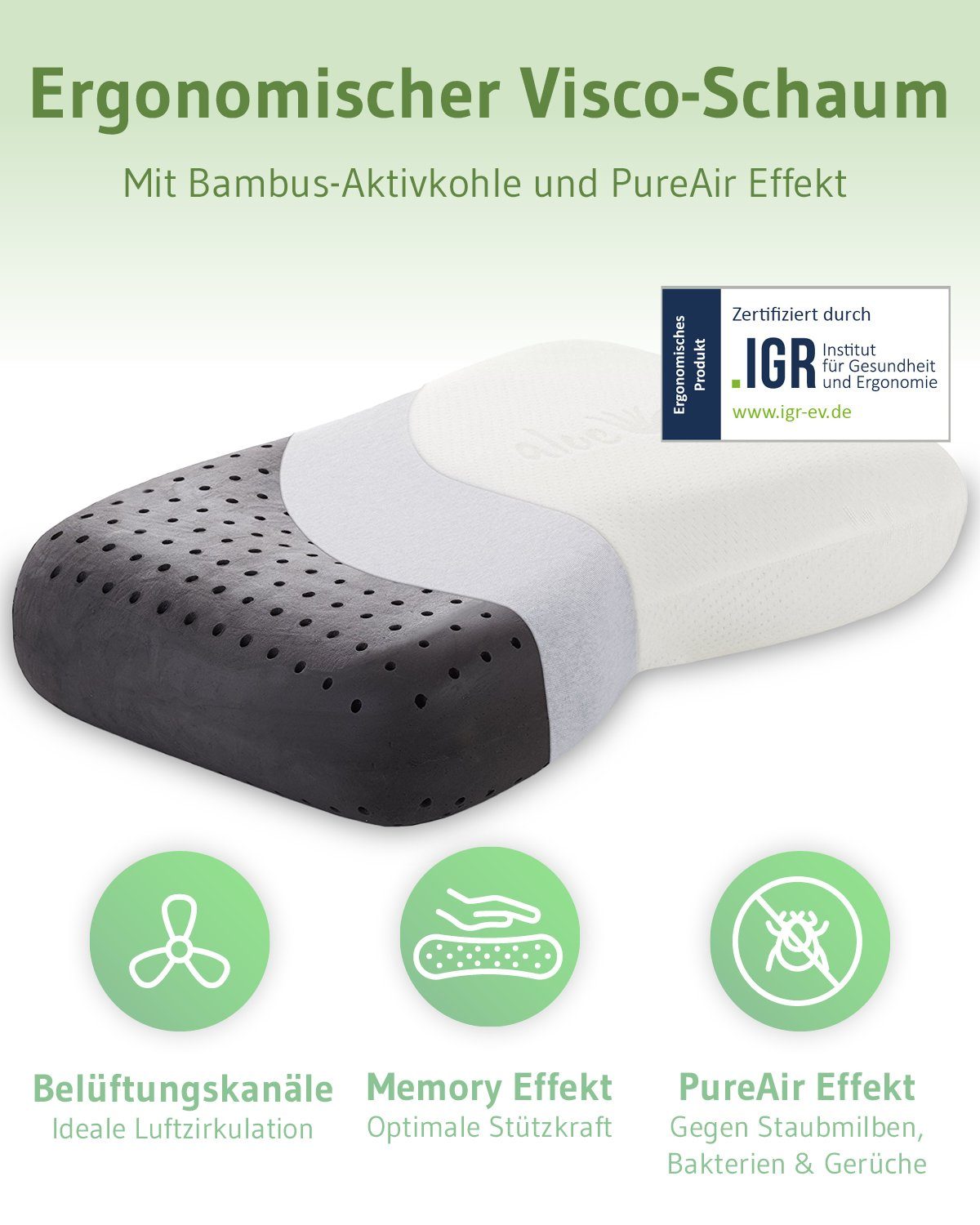 Third of Life Seitenschläferkissen Aloe Vera günstig online kaufen