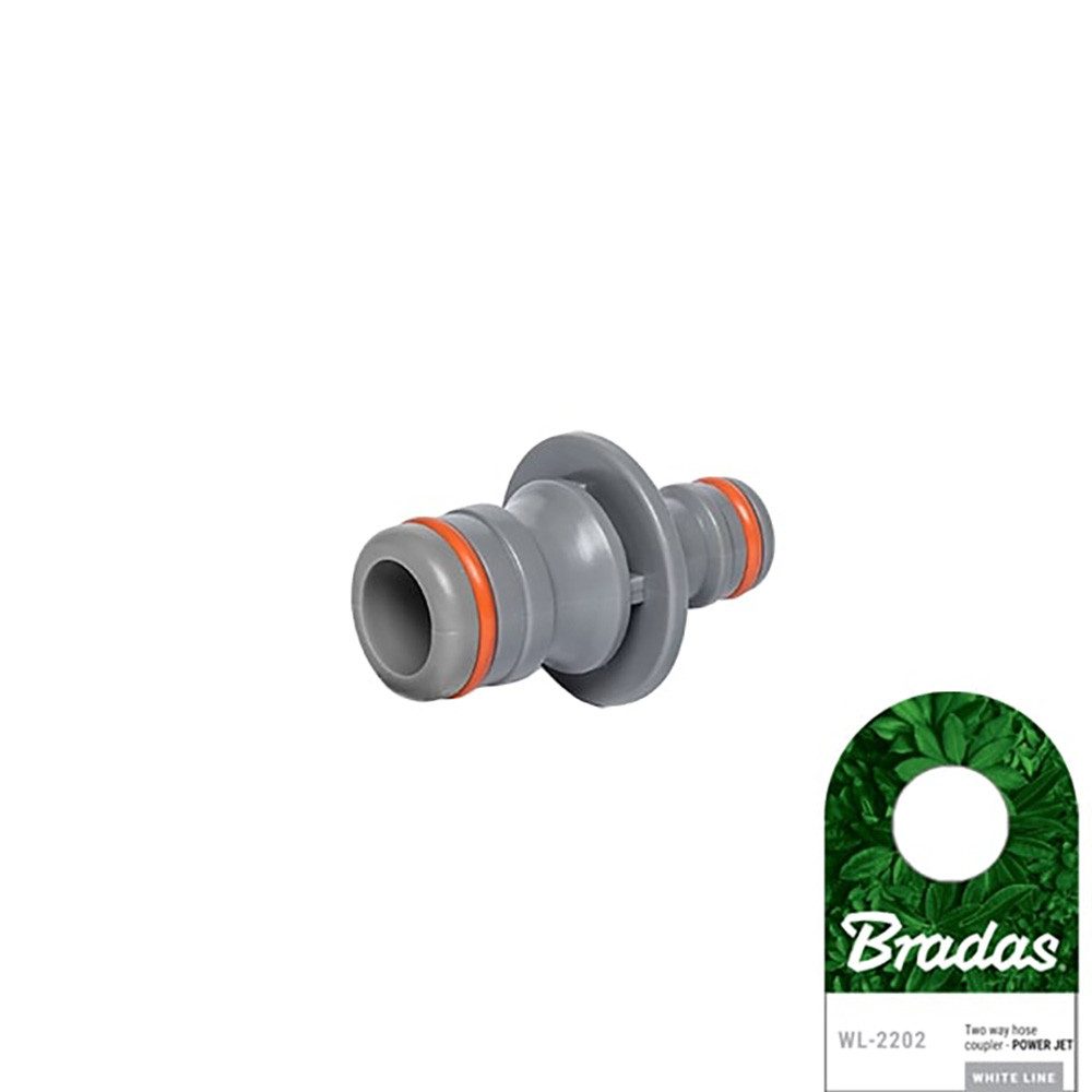 Schlauchadapter Stecksystem Reduzierung Doppelnippel 1/2 auf 3/4 BRADAS WL-2202