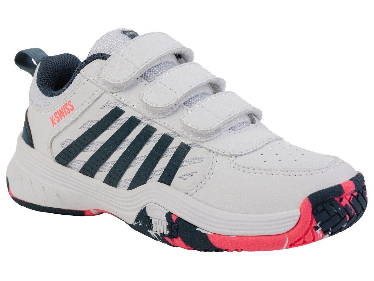 K-Swiss Performance Court Express 2 Strap/Klettverschluss Allcourt 2025 weiss Tennisschuh